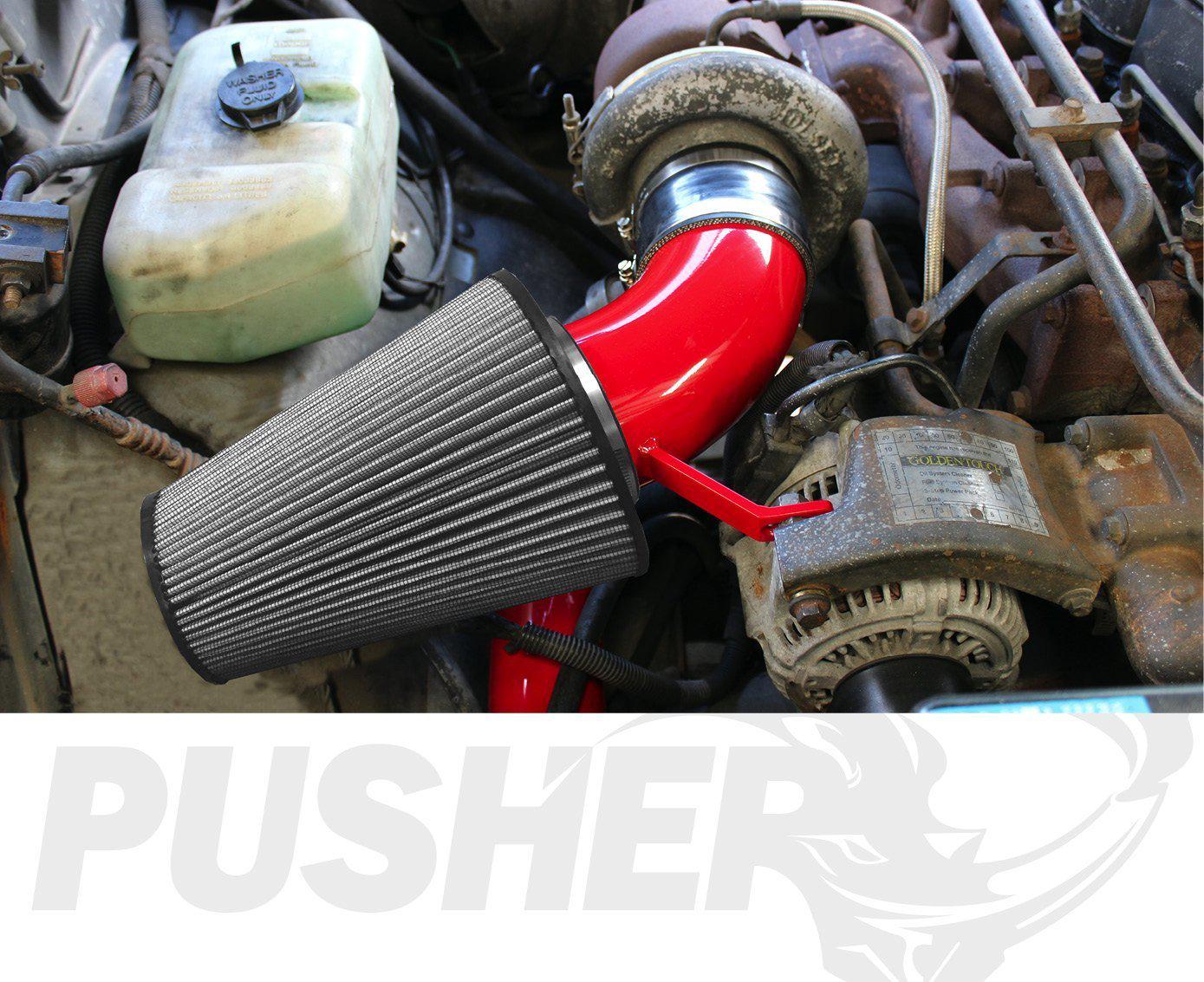 Hot Deal! 1991 - 1993 Dodge Ram 5.9L 12V Cummins Cold Air Intake System (PDC9193CAI)