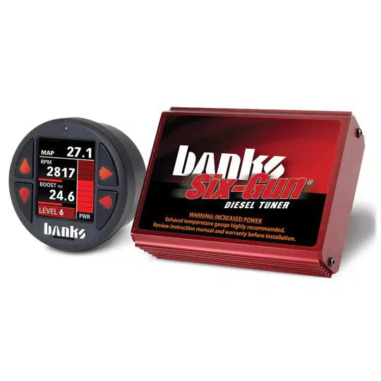 2004 - 2005 GM Duramax Banks Six Gun Tuner (63717) - Boost Your Diesel Performance Now!
