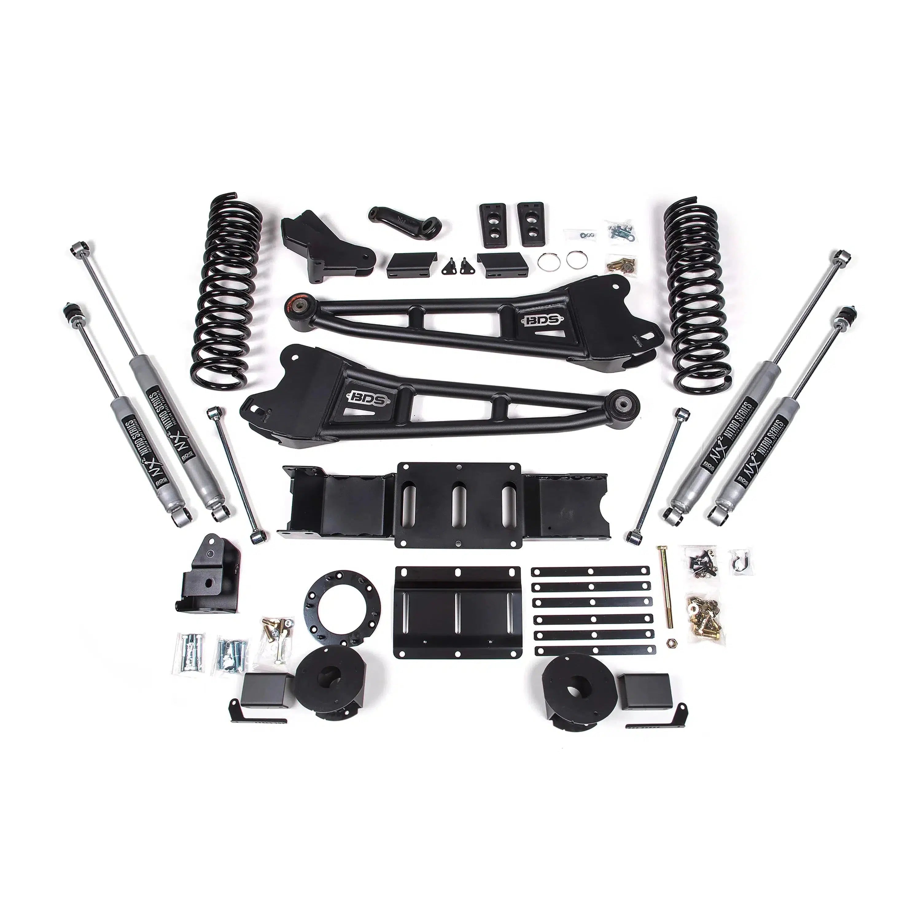 2019 - 2024 Dodge Ram 2500 4' Lift Kit with Radius Arms (BDS1714FS) - Enhance Your Ride