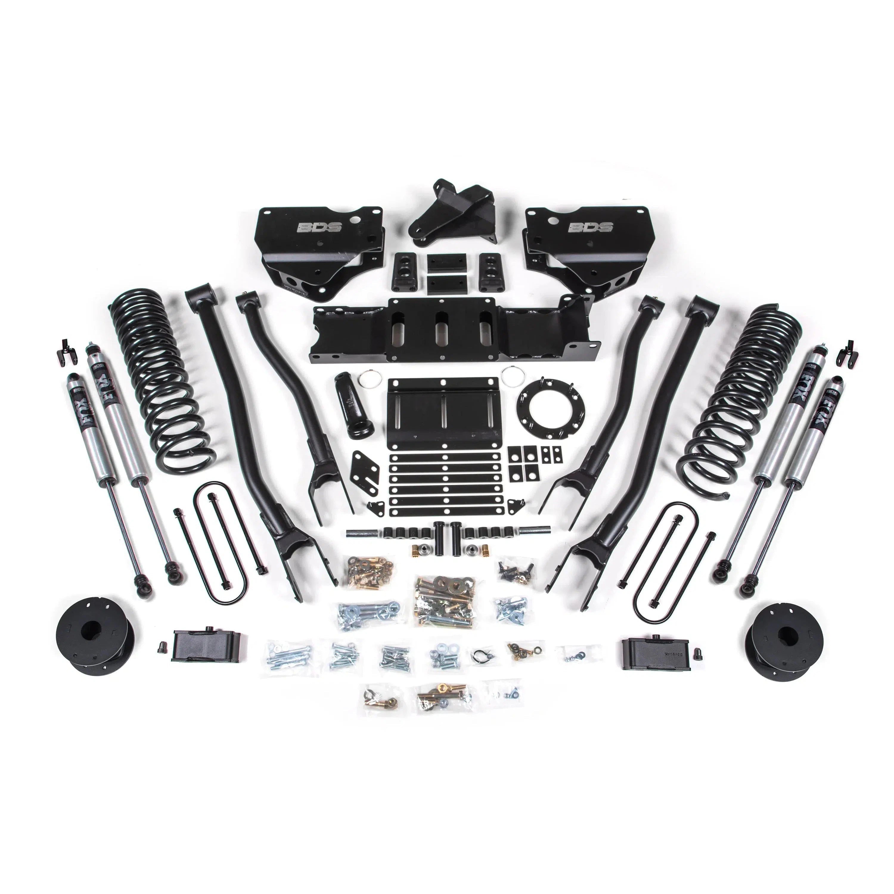 Hot Sale! 2019 - 2024 Ram 3500 4WD 6.7L Cummins BDS 4 - Inch Lift Kit with 4 - Link Conversion