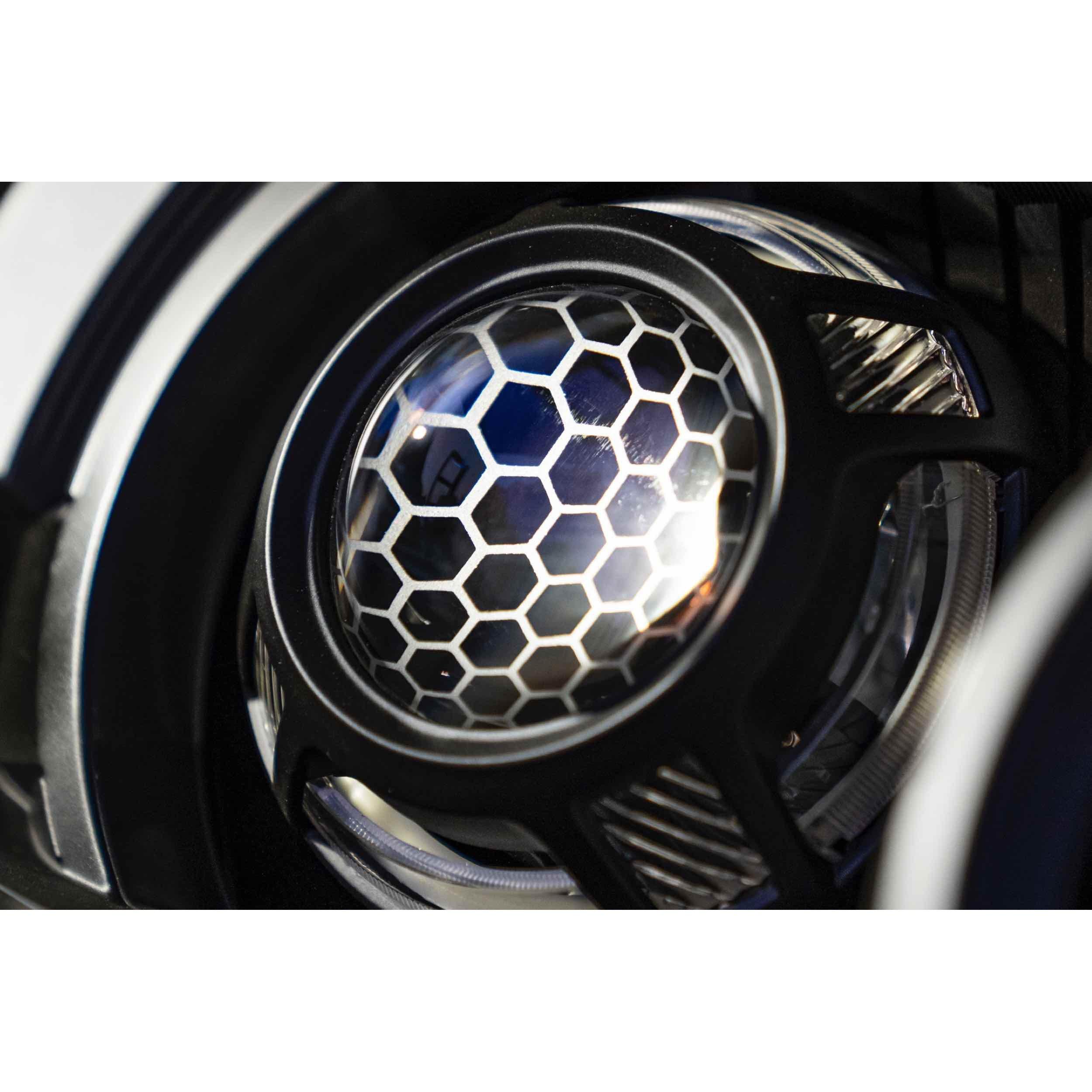 Hot! Panamera Black LED Switchback Shroud (S265)