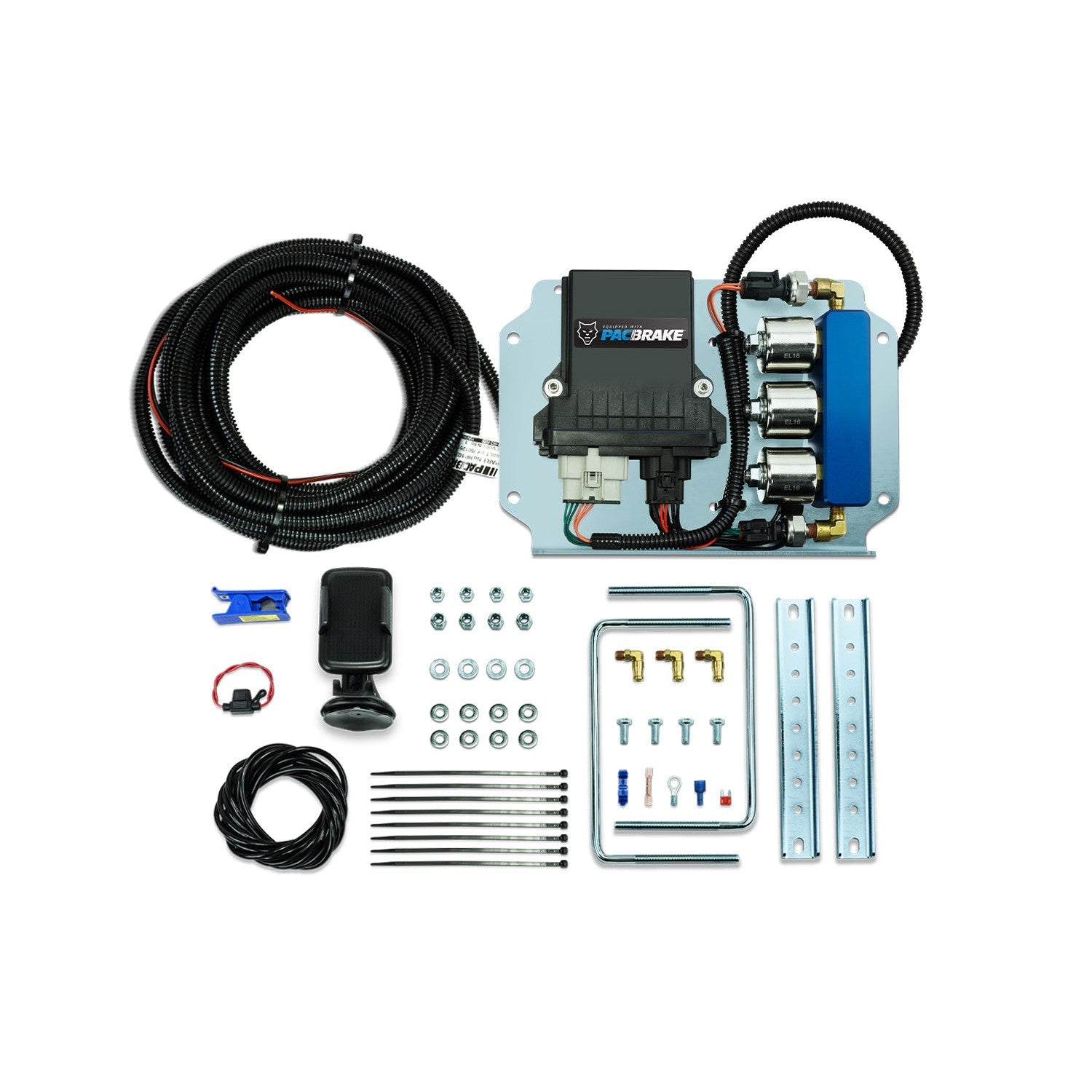 2003 - 2020 Cummins Air Spring Combo Kit: Wireless Controls & 2.5 Gal. Air Tank! (HP10002 - R - CB2)
