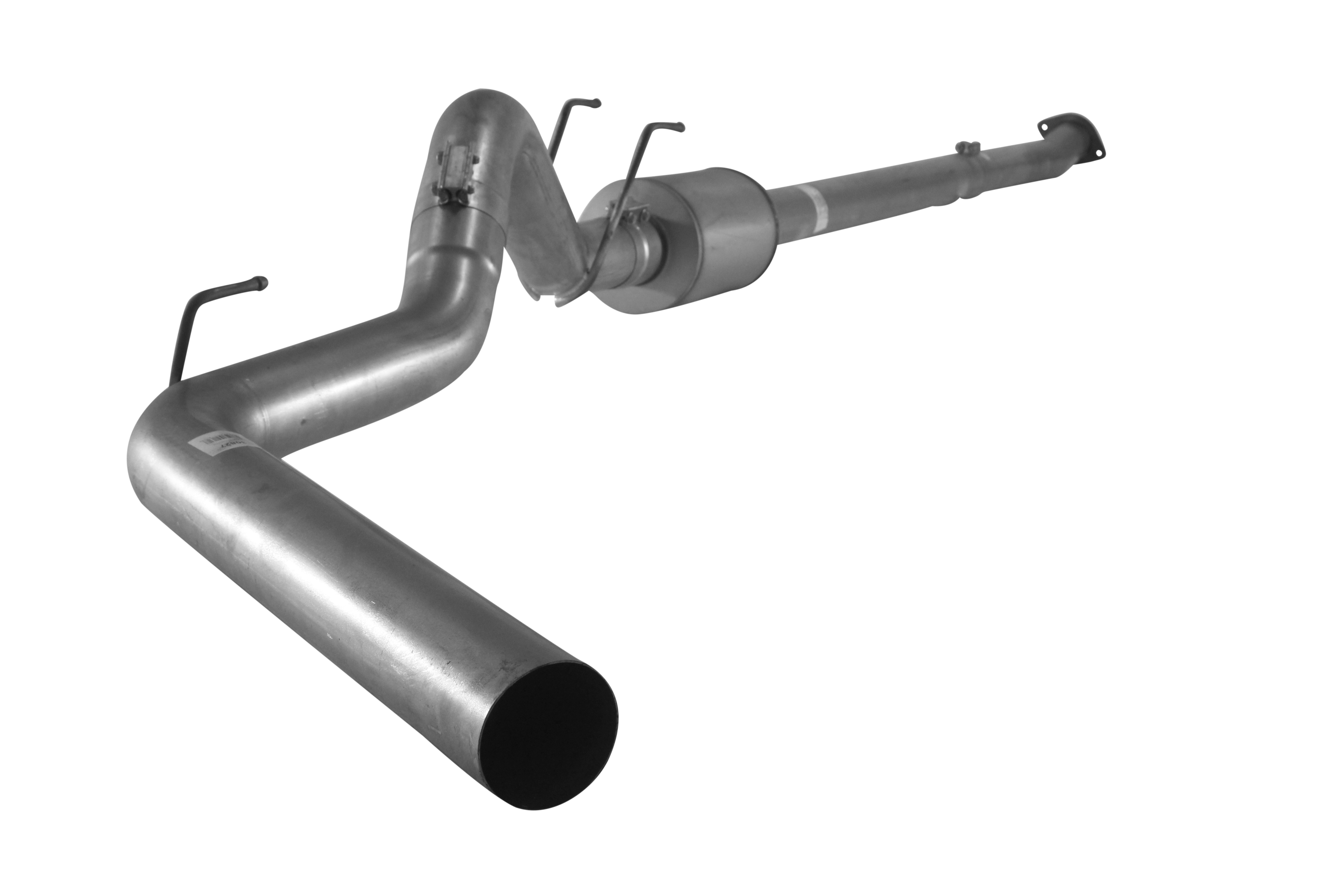 2011 - 2019 Ford F - 350/450/550 6.7L Powerstroke Turbo - Back Exhaust with Muffler (FLO - 877)