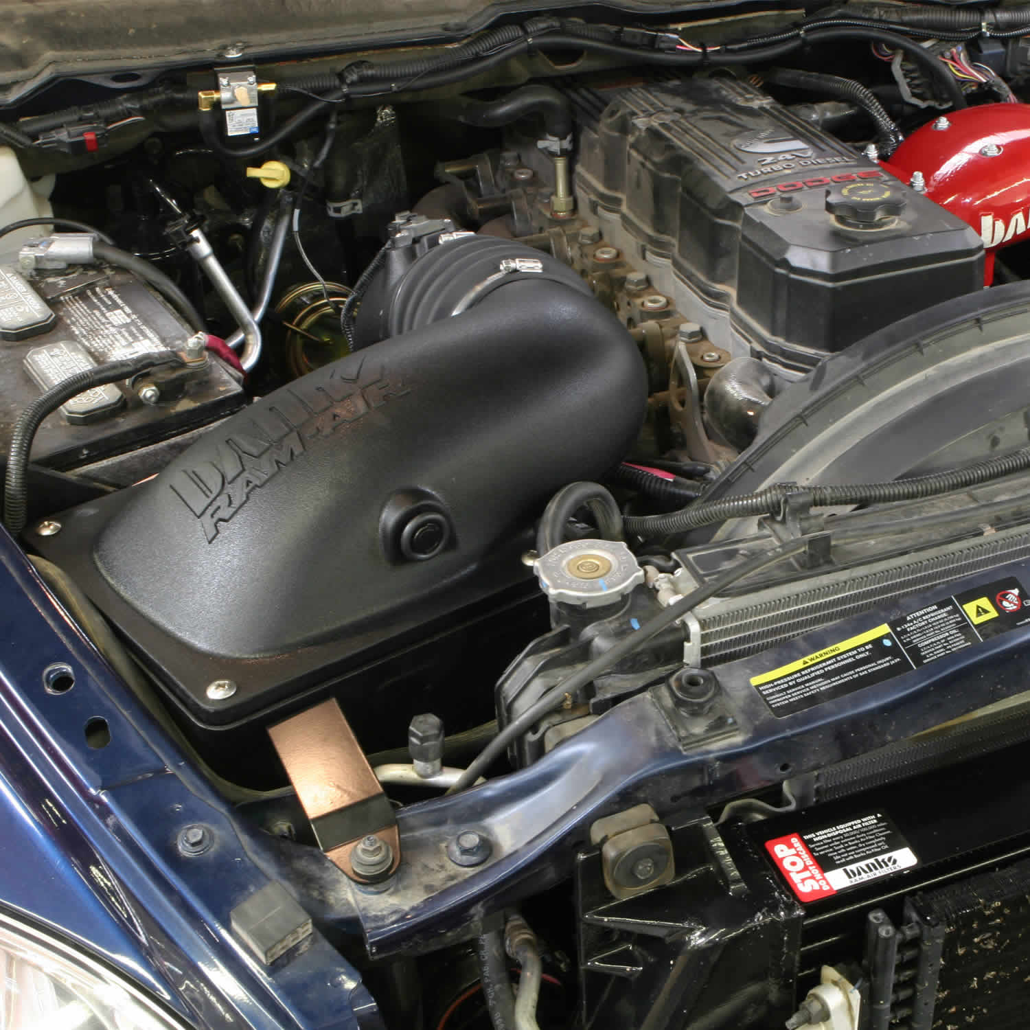 Hot Sale! 2003 - 2007 Dodge Ram 2500/3500 5.9L Cummins Cold Air Intake Kit (42145)