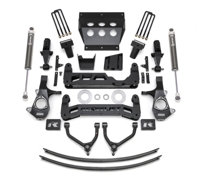 2014 - 2018 GMC 1500 High - Quality 9 - Inch Lift Kit with Aluminum or Stamped Steel Suspension (44 - 3490)