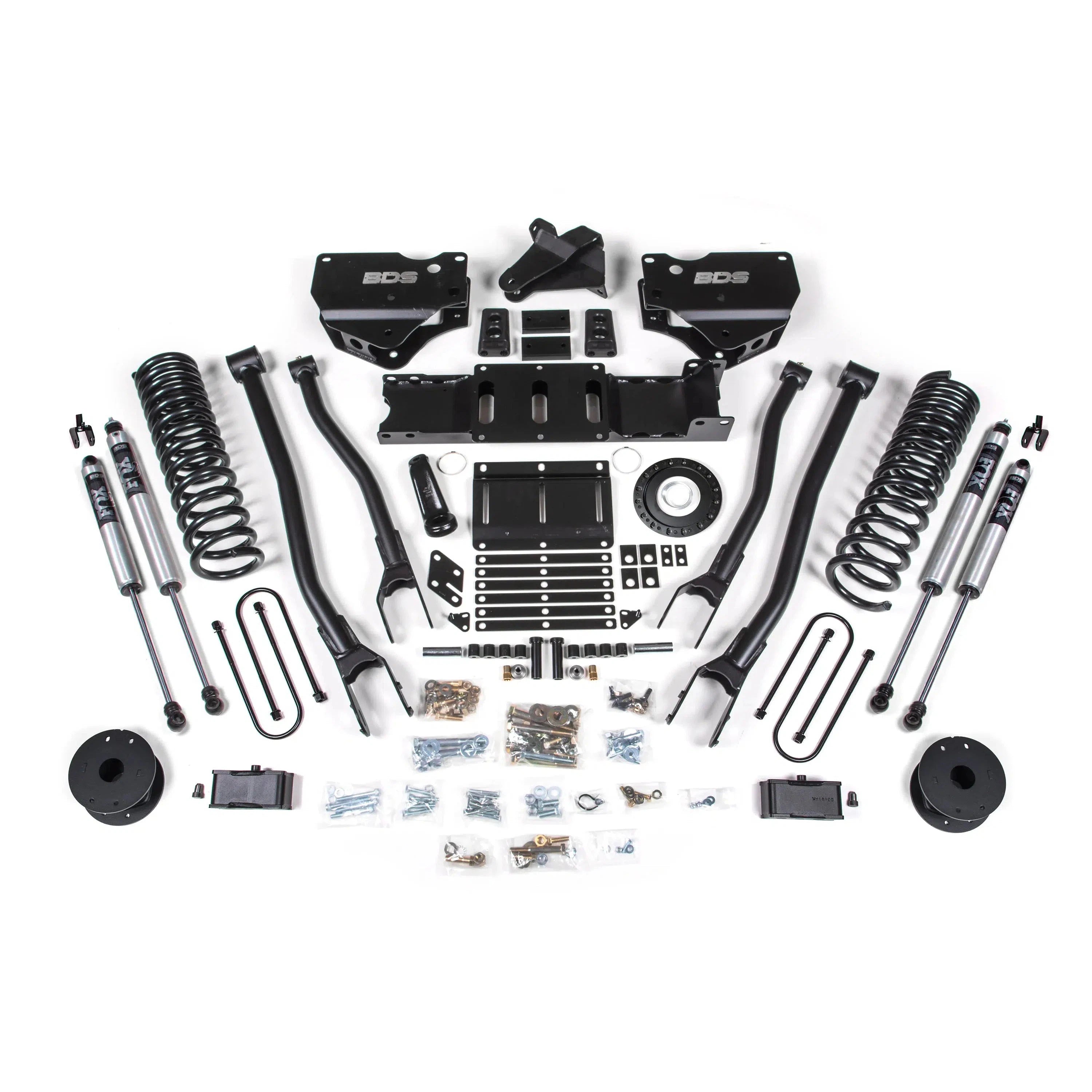 Hot Sale! 2019 - 2024 Ram 3500 4WD 6.7L Cummins BDS 4 - Inch Lift Kit with 4 - Link Conversion