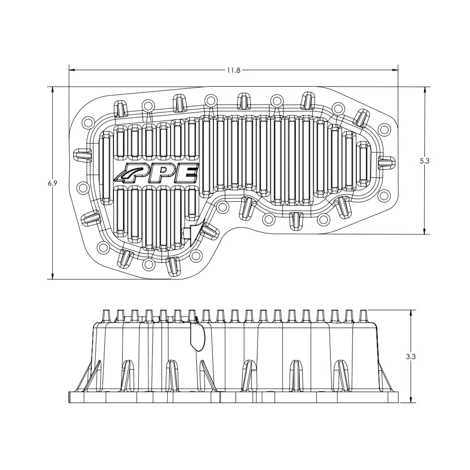 2011 - 2024 Jeep Grand Cherokee High - Quality Cast Aluminum Engine Oil Pan Sale (214052200)