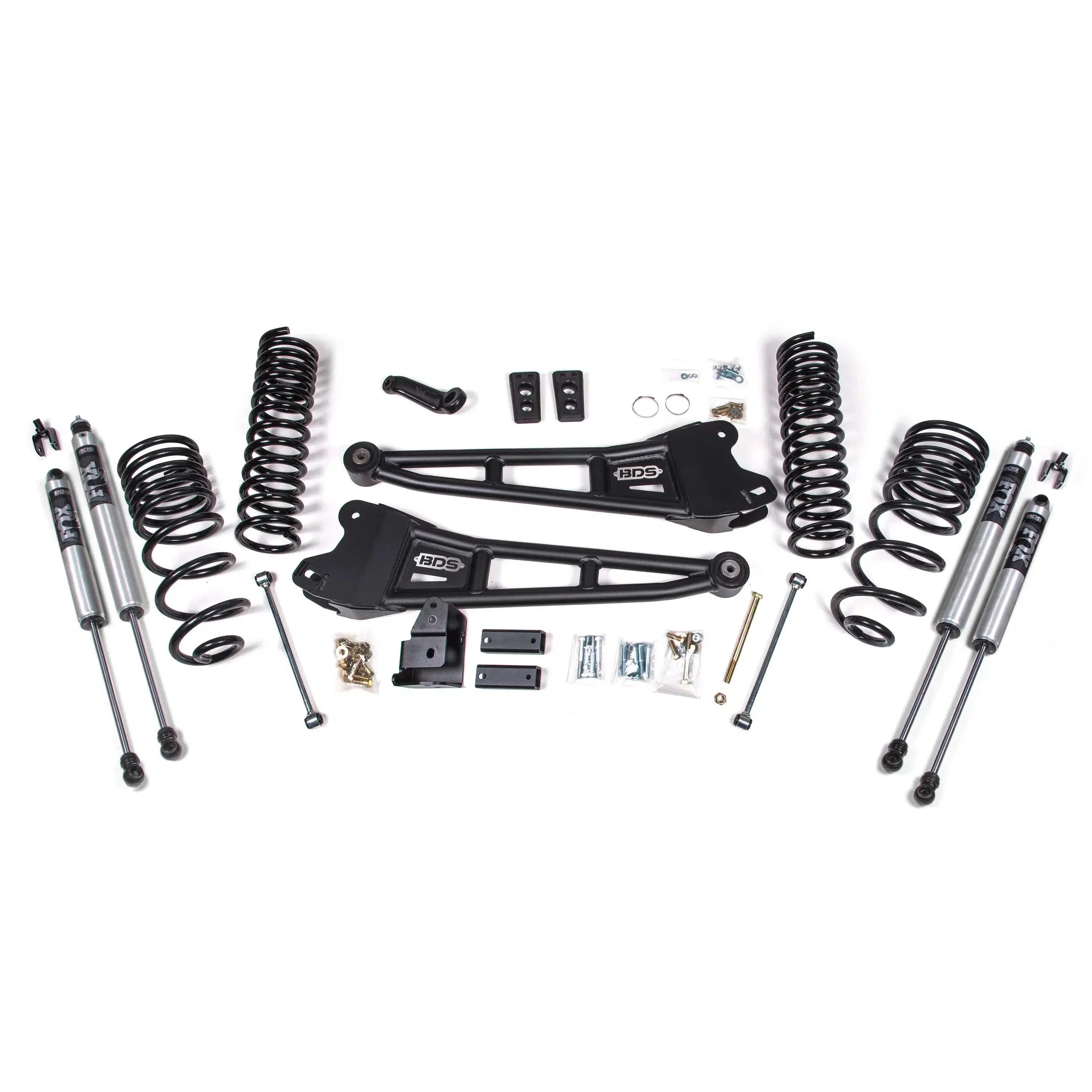2014 - 2018 Dodge Ram HD 6.7L Cummins High - Strength 4 Radius Arm Lift Kit (BDS1762H)