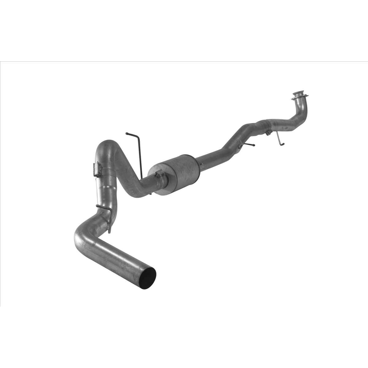 Get Your 2019+ Dodge Ram 3500 6.7L Cummins FLO-690 5 Flexpipe Back Exhaust System w/ Muffler Now!