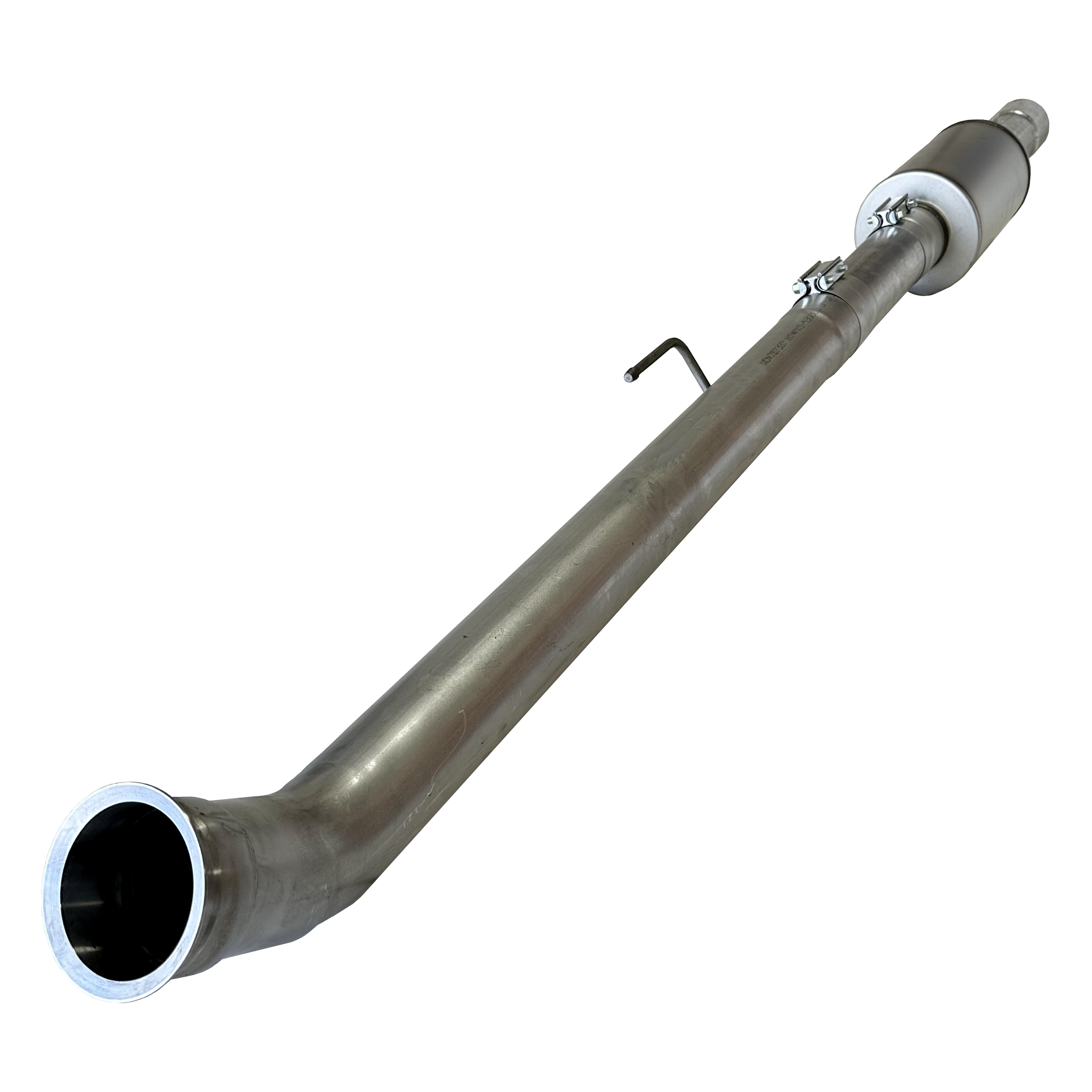 2019+ Dodge Ram 6.7L Cummins 4 CAT & DPF Delete Pipe with Muffler (FLO-893M)