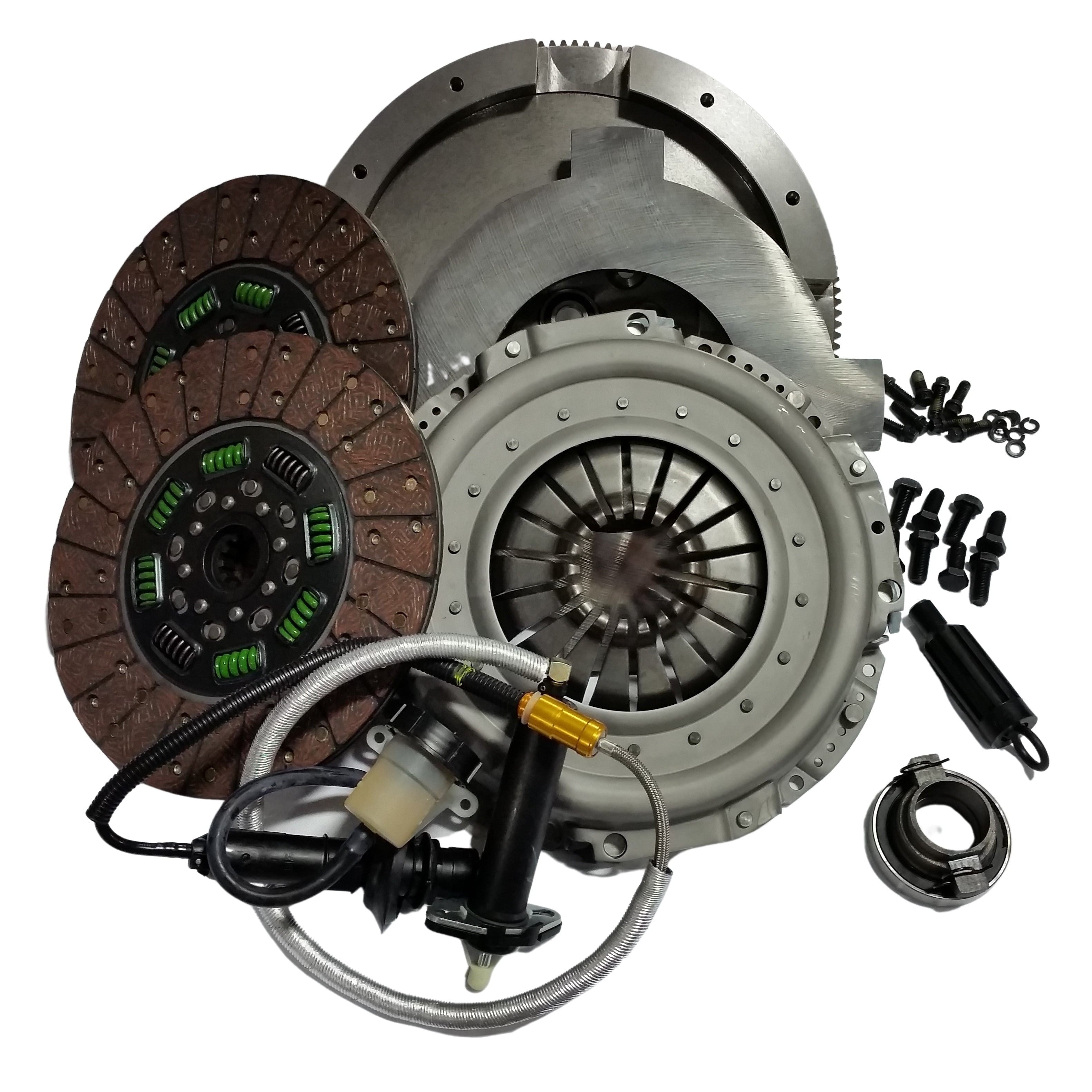 2006 - 2018 Dodge Ram 5.9L & 6.7L Cummins 6 - Speed 550HP/1100ft - lb Organic Dual Disc Clutch Kit