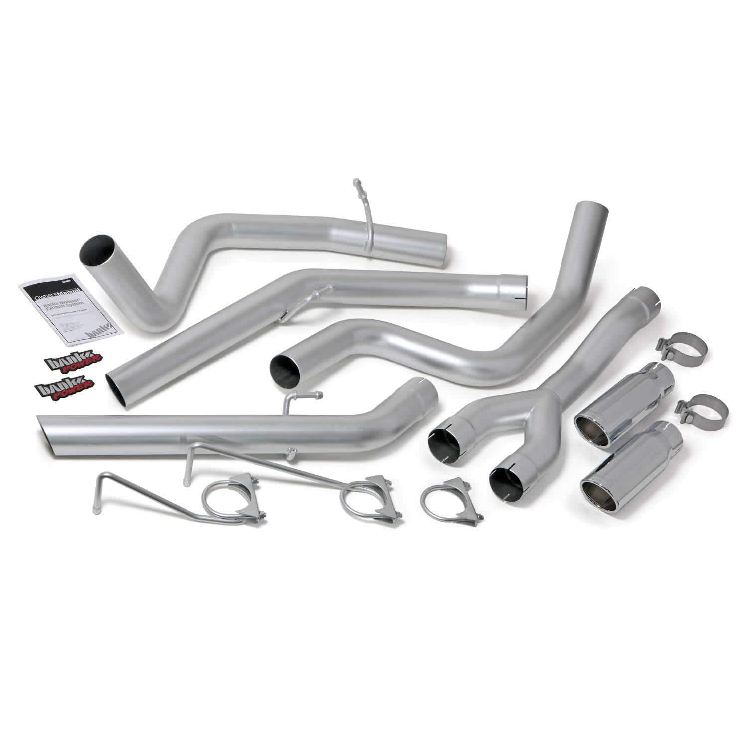 2014 - 2019 Dodge Ram 1500 3.0L EcoDiesel Dual Monster DPF - Back Exhaust System (48602)