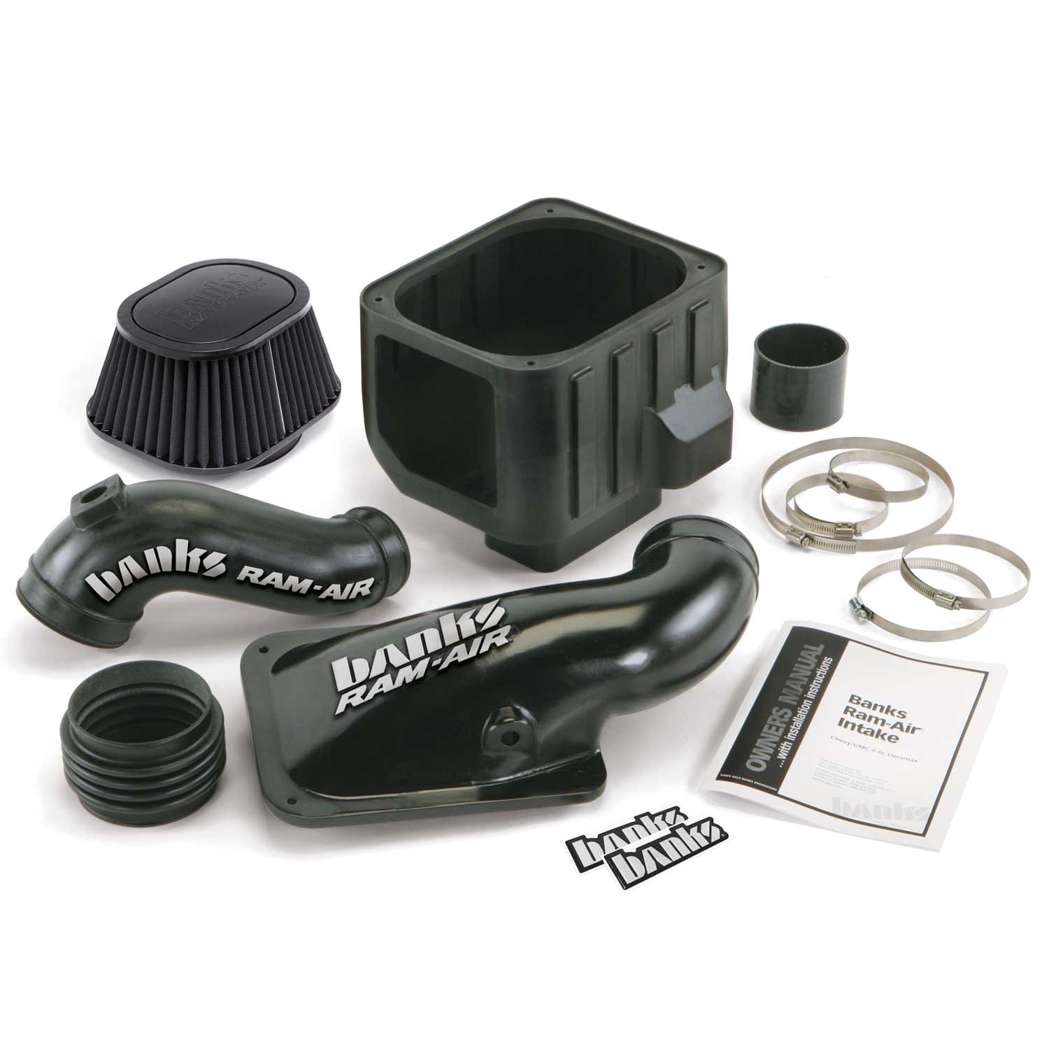 2001 - 2004 GMC/Chevrolet 2500/3500 6.6L LB7 Duramax High - Performance Cold Air Intake Kit (42132)
