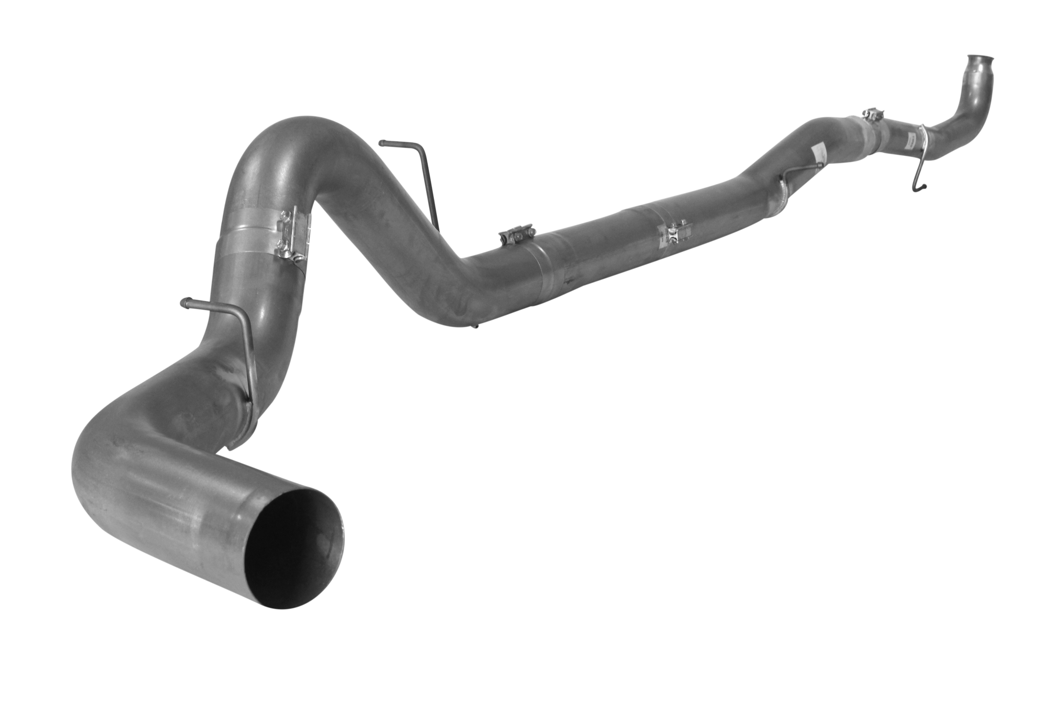 2011 - 2015 GM 6.6L Duramax 5" Downpipe - Back High - Flow Exhaust, No Muffler (FLO 664NM)