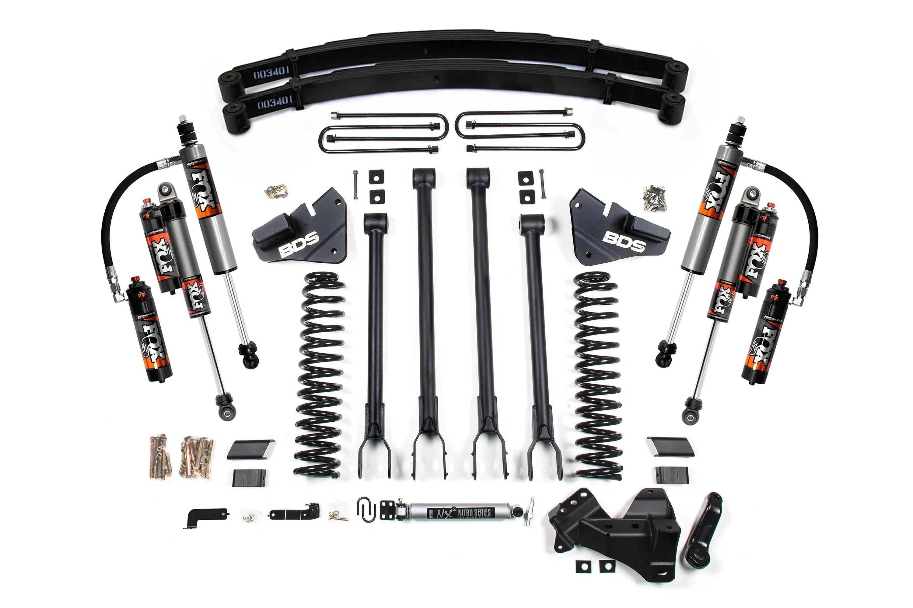 2020 - 2022 Ford F250/F350 Powerstroke 4 - Link Suspension Lift Kit (BDS1567H) - Upgrade Now!