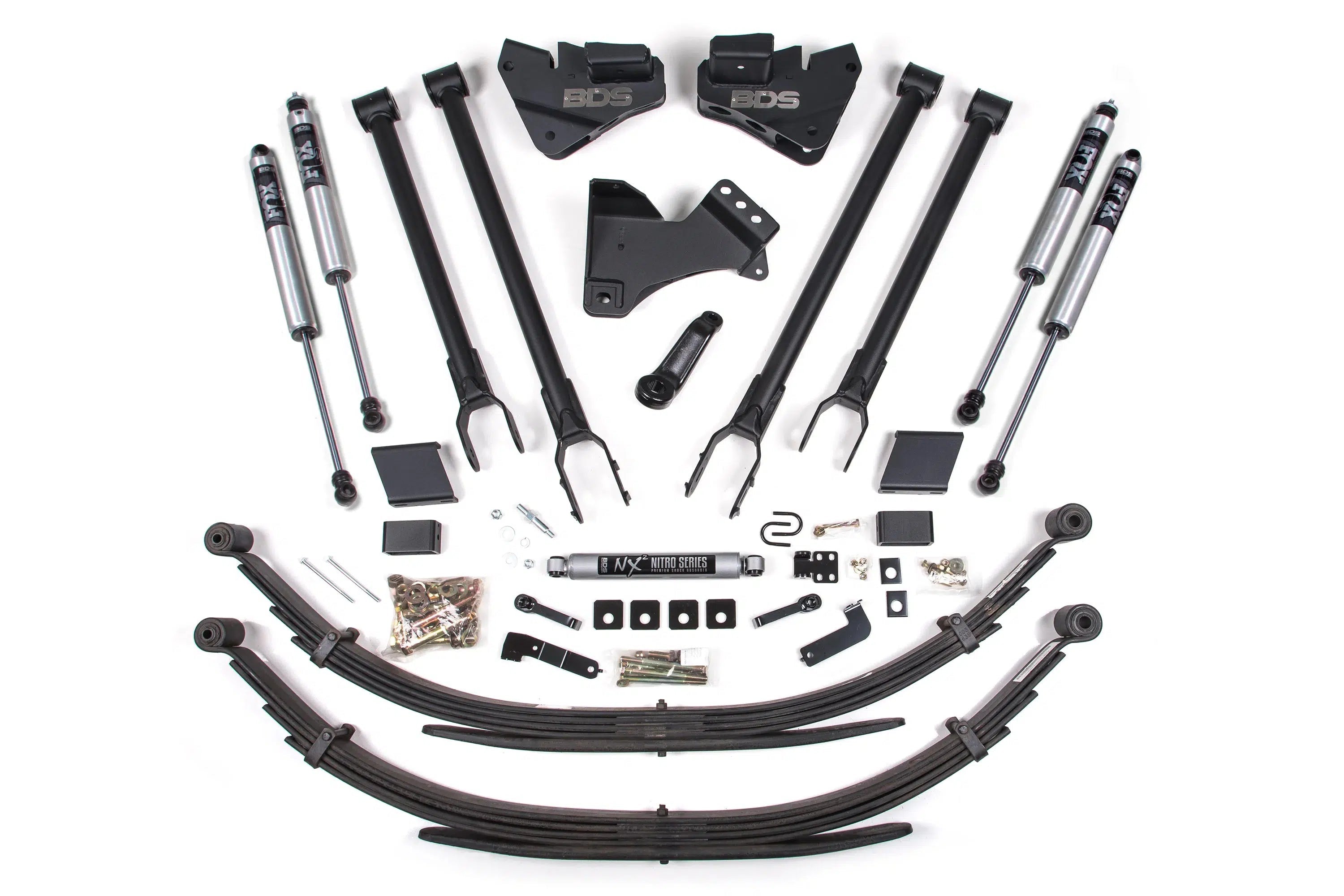2020 - 2022 Ford F250/F350 Powerstroke 4 - Link Suspension Lift Kit (BDS1567H) - Upgrade Now!