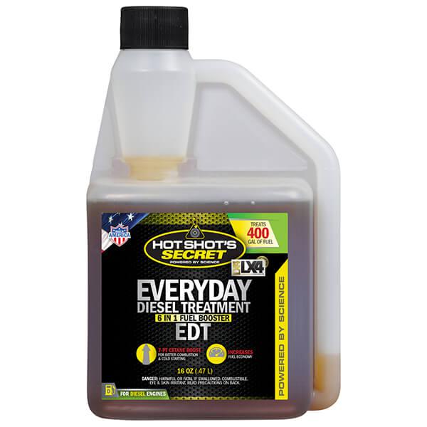 Hot Shot's Secret Everyday Diesel Treatment - Boost Fuel Economy & Performance for All Diesel Engines (HSSEDT04)