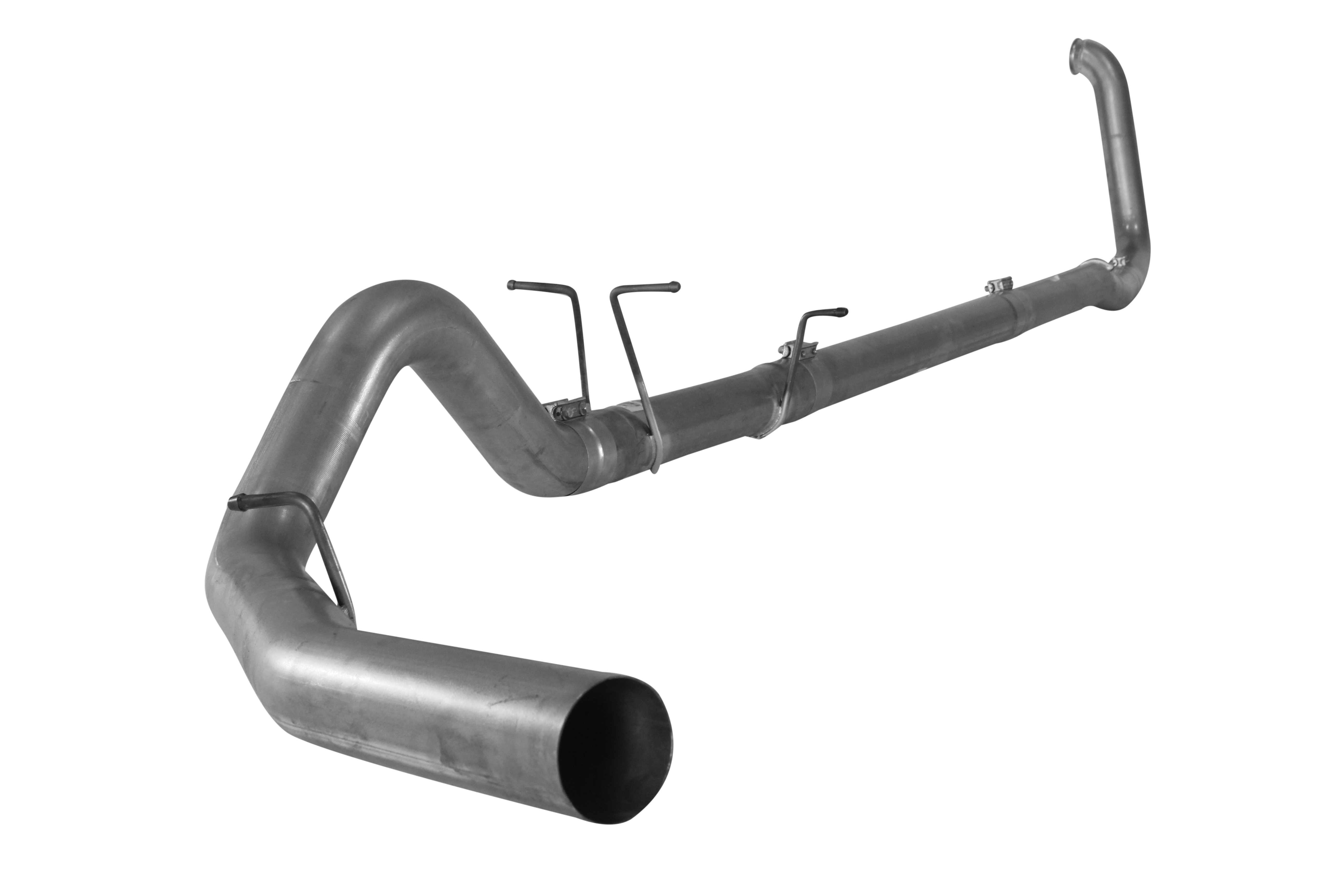 1999 - 2003 Ford F - Series 7.3L Powerstroke 4' Turbo Back Exhaust without Muffler (FLO 831NM)