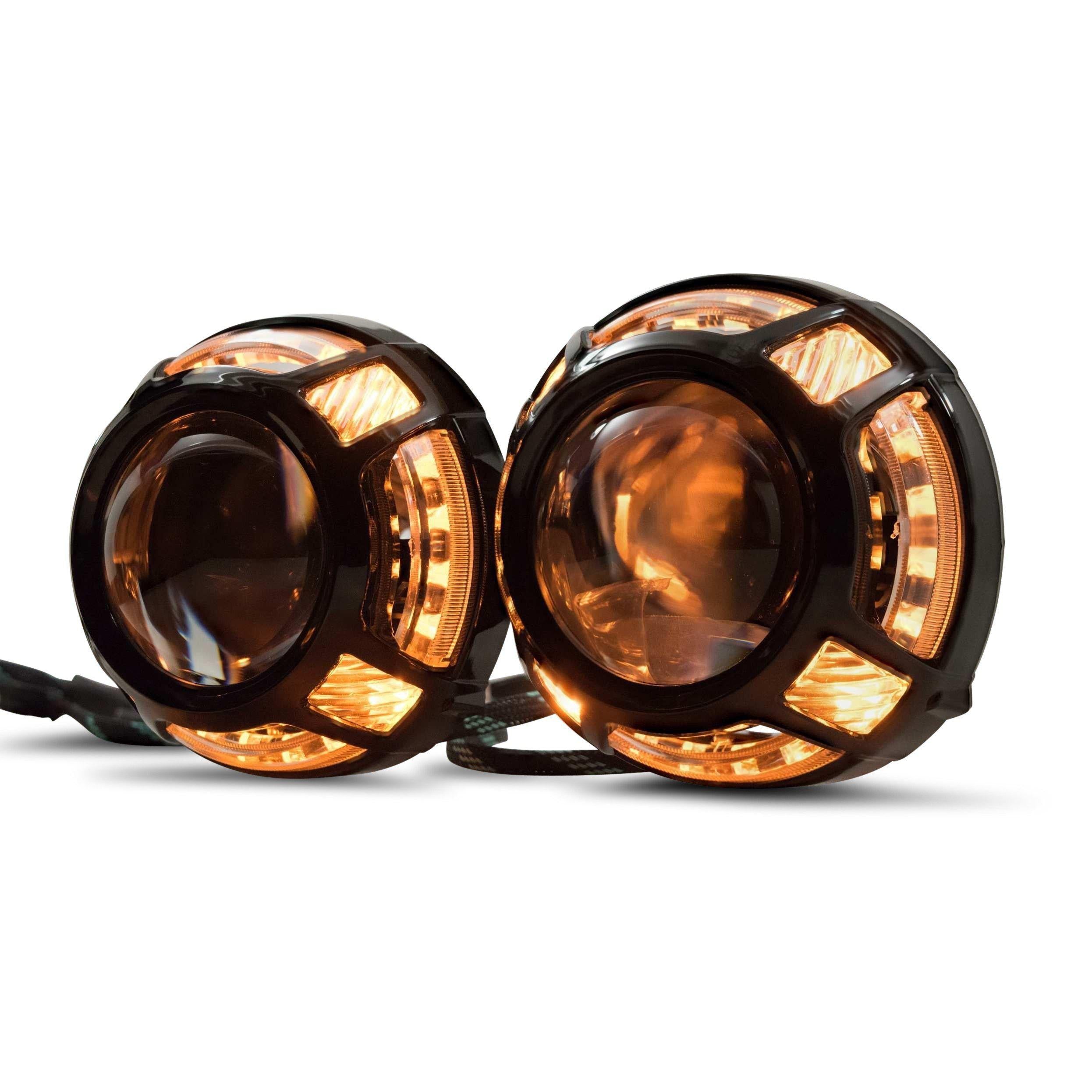 Hot! Panamera Black LED Switchback Shroud (S265)