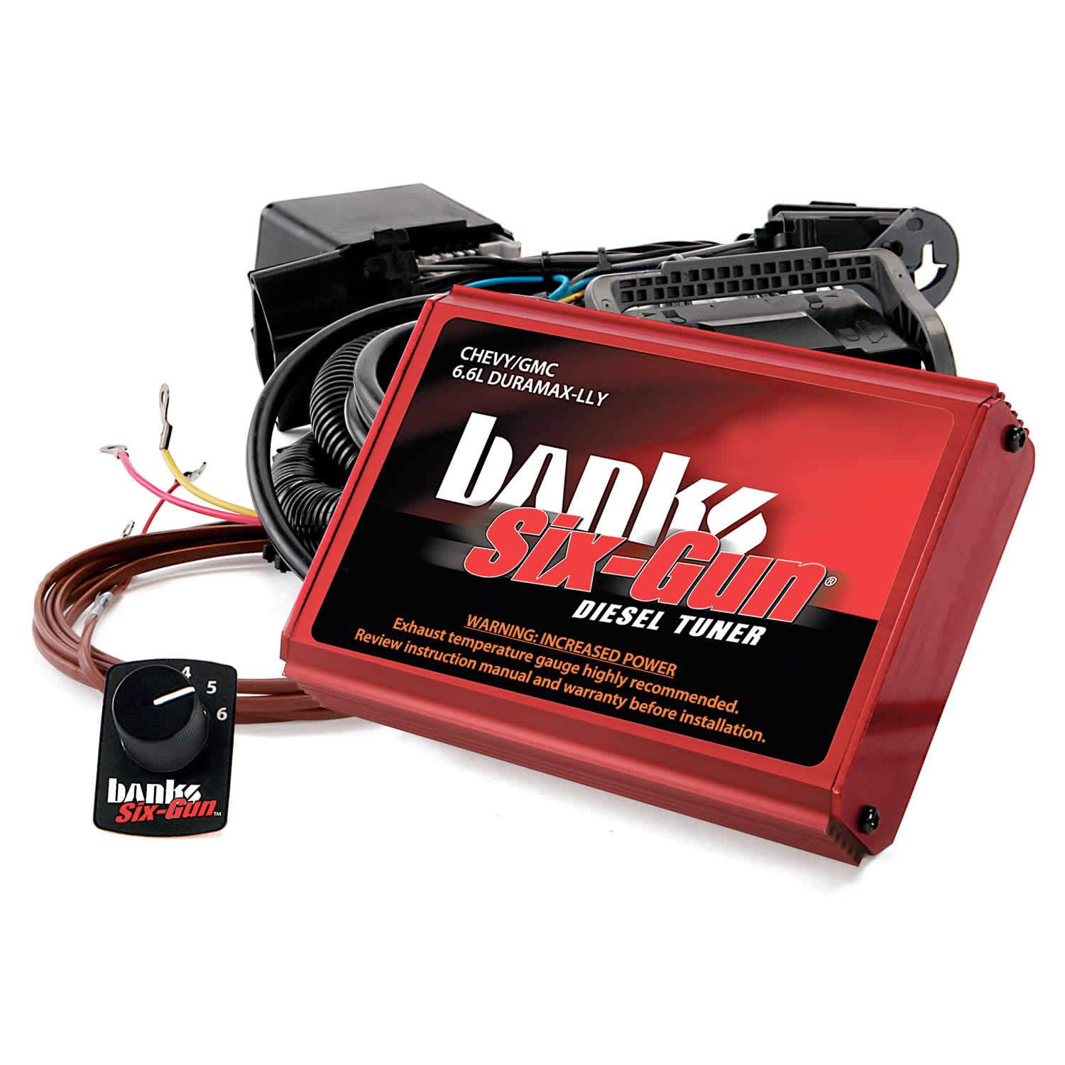 2004 - 2005 GM Duramax Banks Six Gun Tuner (63717) - Boost Your Diesel Performance Now!