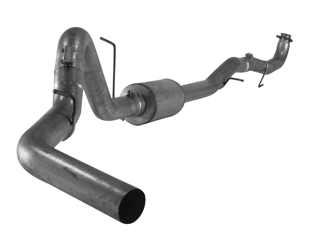 2015.5 - 2016 Duramax 4-Inch Downpipe Back Exhaust with Muffler (FLO 871) - High-Performance Upgrade