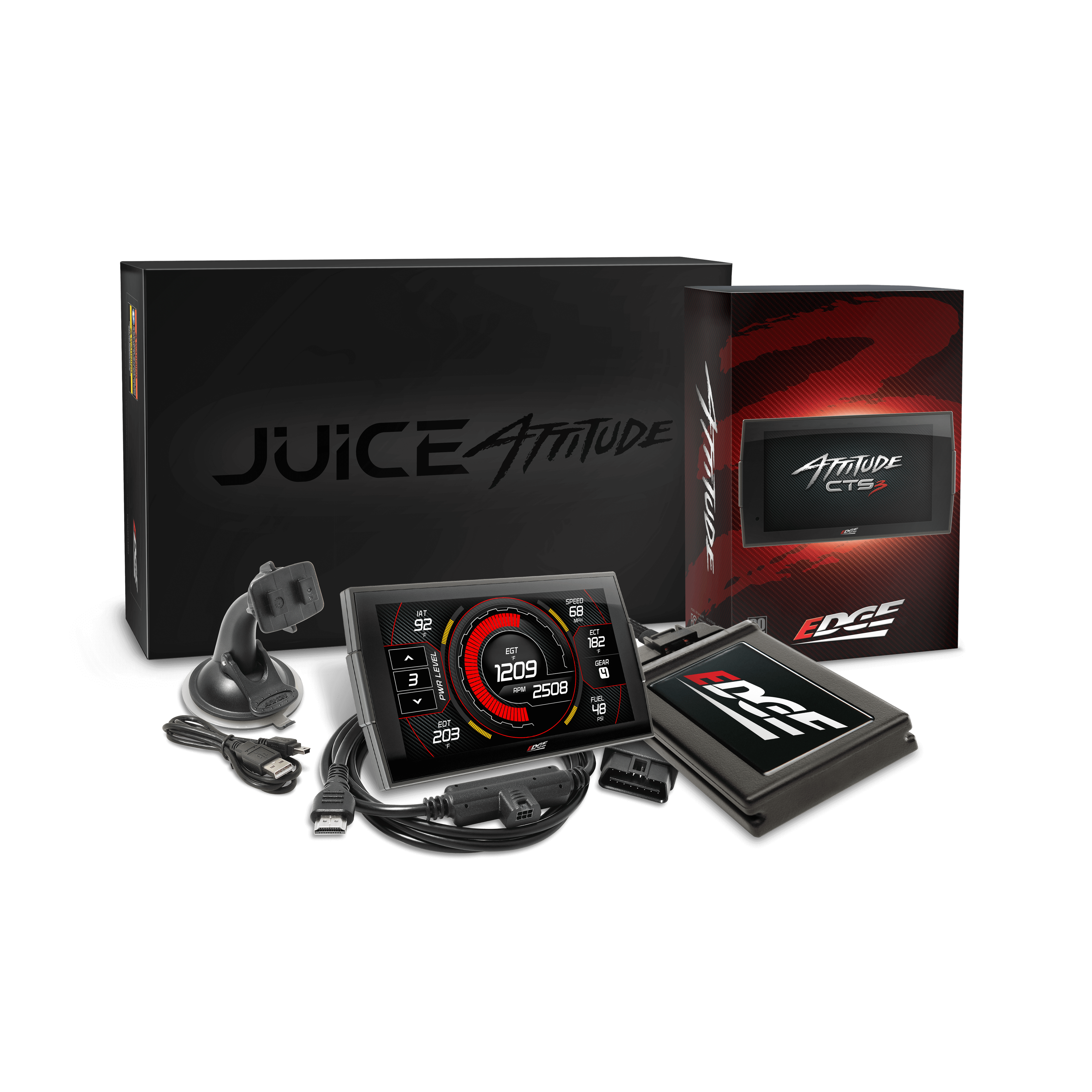 2006 - 2007 GMC/Chevrolet 2500/3500 LBZ 6.6L Duramax Juice Tuner with CTS3 Monitor (21502 - 3)