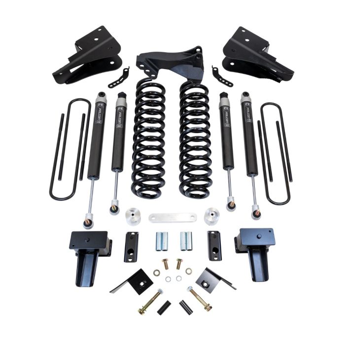 2023 - 2024 Ford F - Series 6.7L Powerstroke High - Performance 4 Coil Spring Lift Kit (49 - 23420)