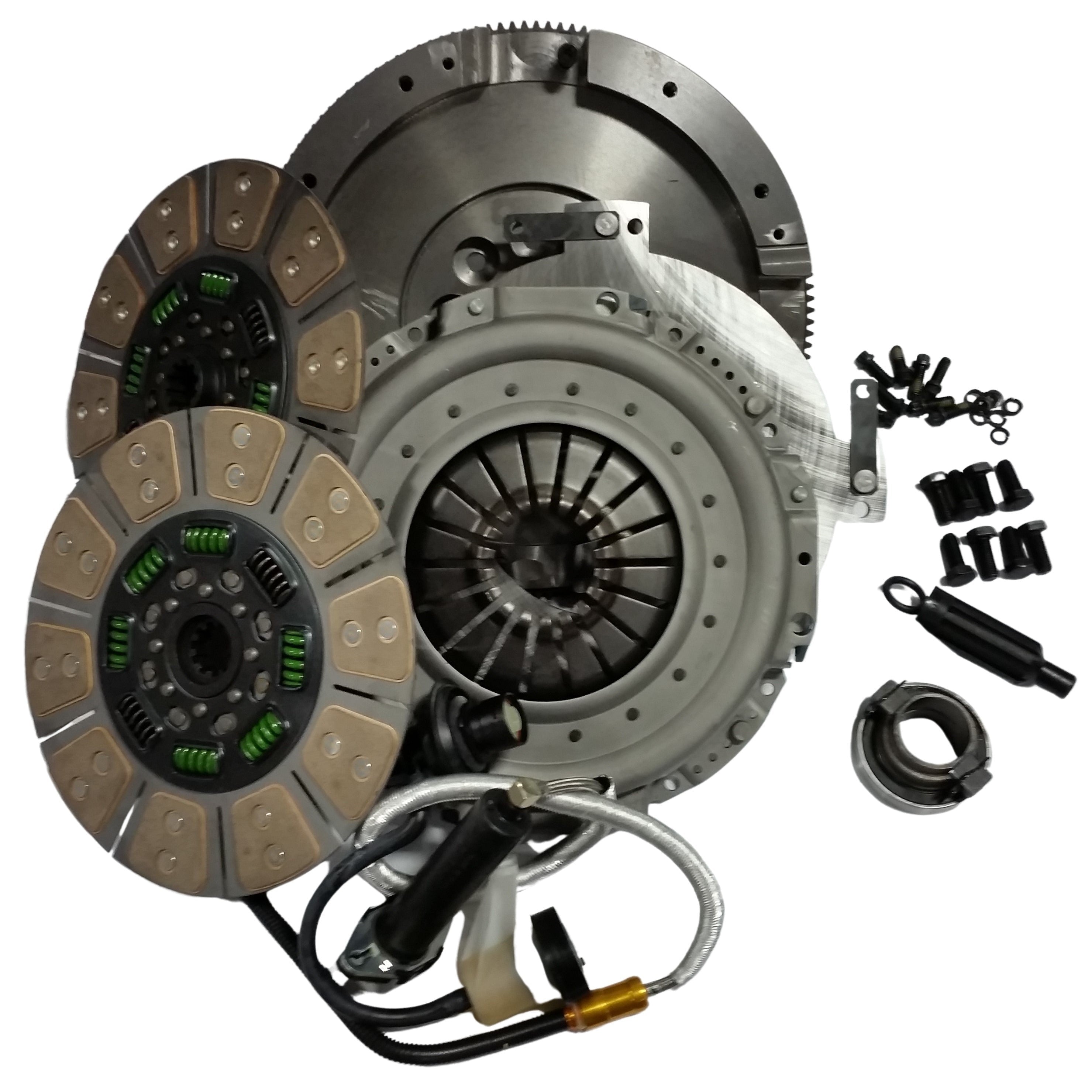 2006 - 2018 Dodge Ram 5.9L & 6.7L Cummins 6 - Speed 650HP/1200ft - lb Quiet Dual Disc Clutch Kit (QG56DDSN)