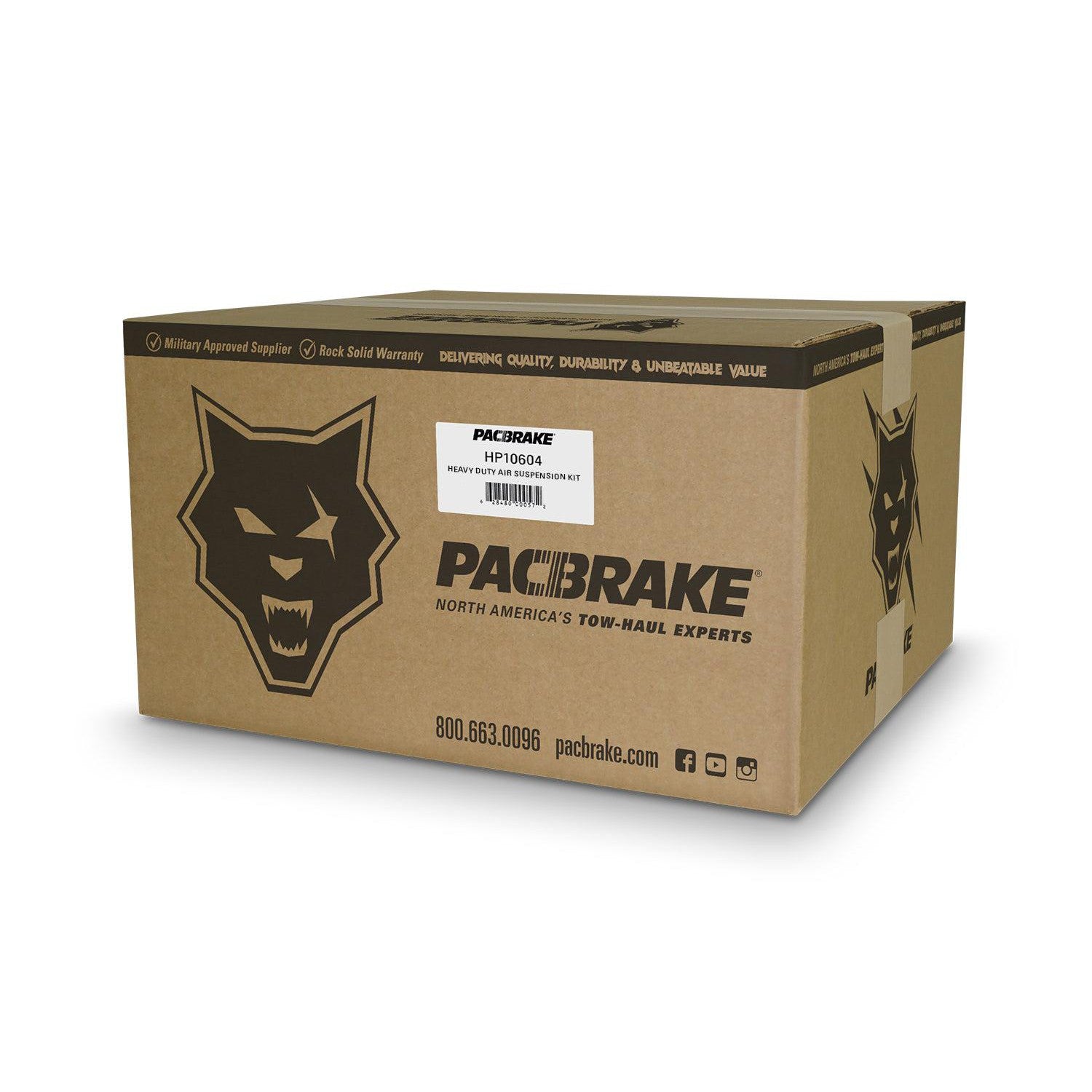 Pacbrake ALPHA HD Rear Air Suspension Kit for 2022 - 2024 Toyota Tundra (HP10604)