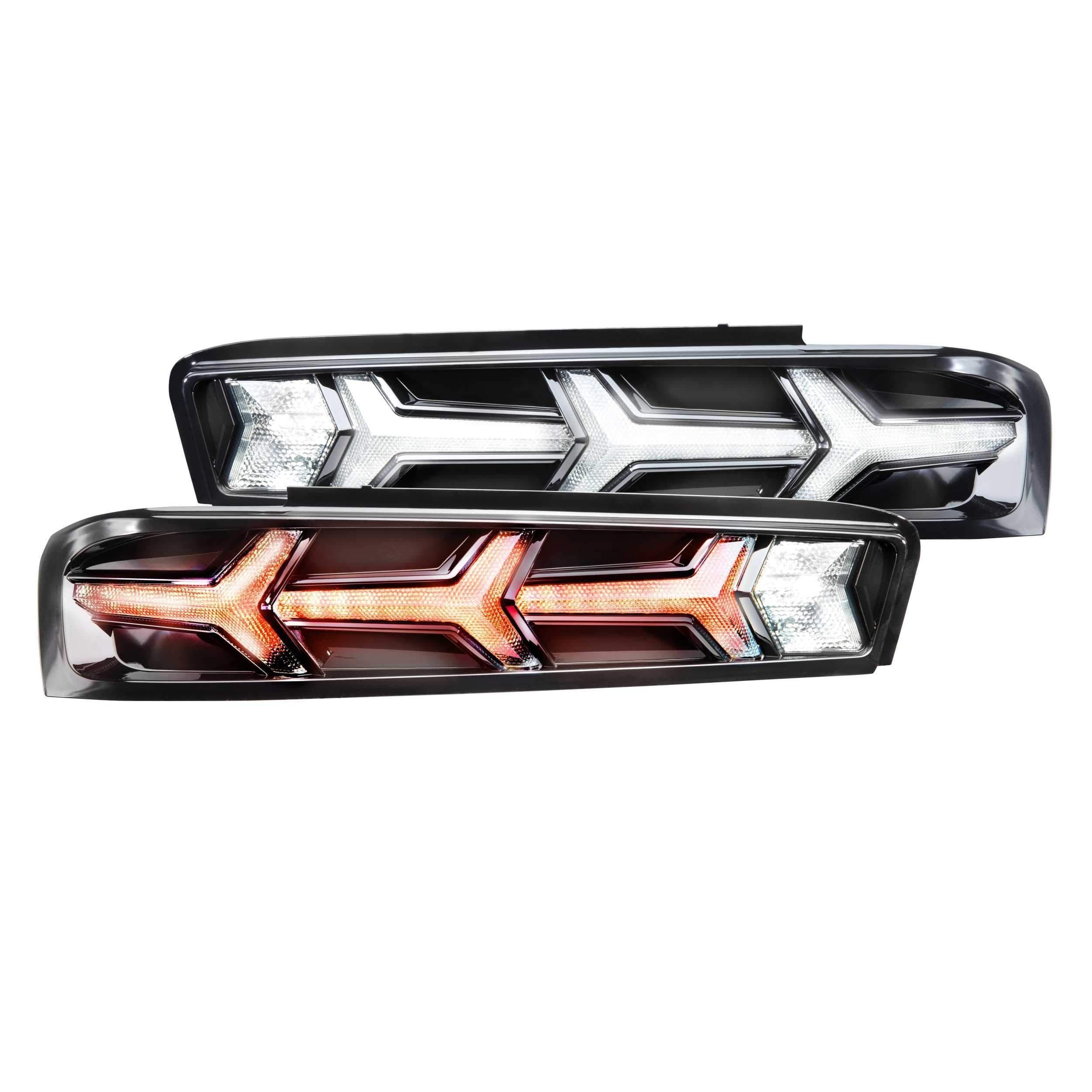2016 - 2018 Chevrolet Camaro XB LED Smoked Tail Lights (LF401) - High - Performance Upgrade