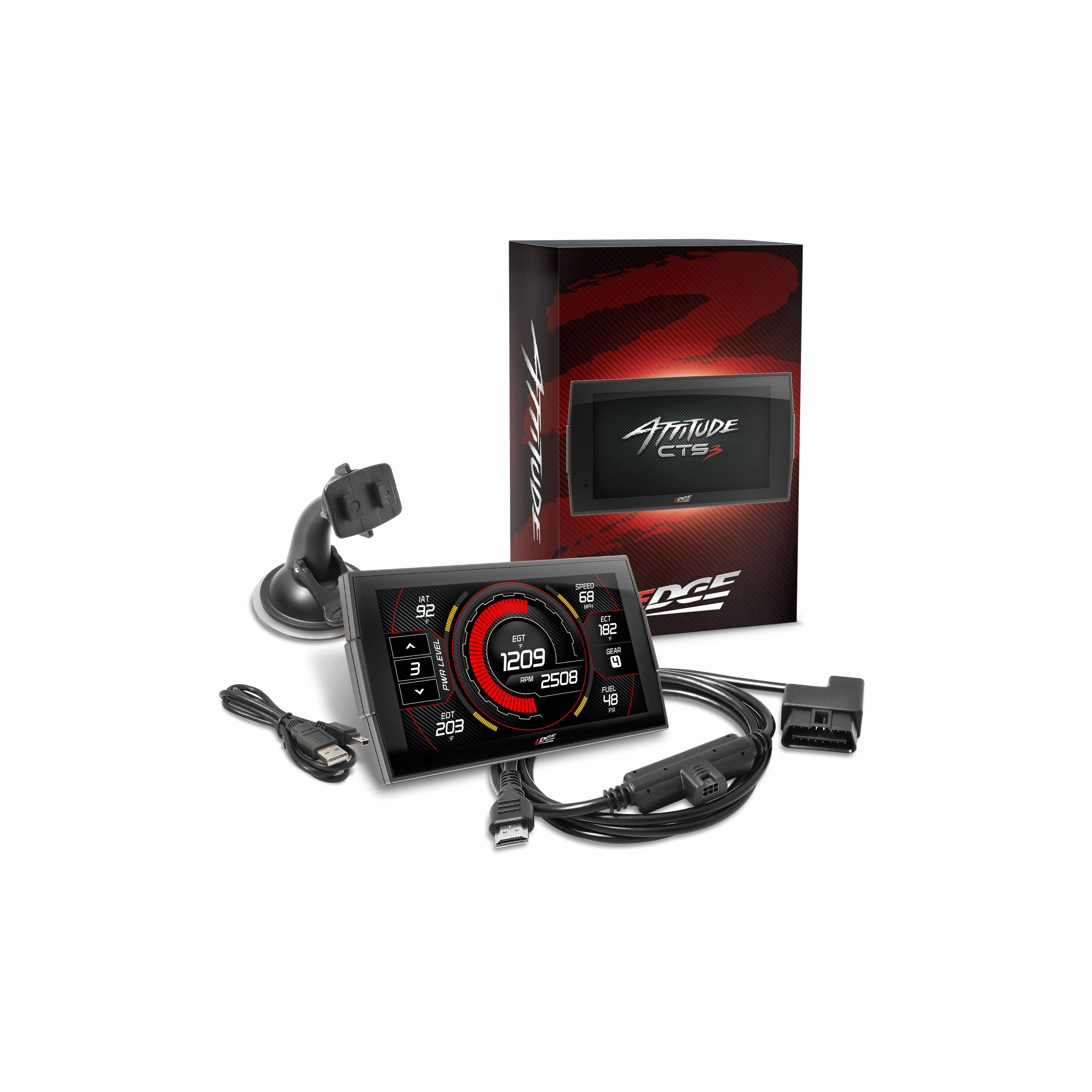 2006 - 2007 GMC/Chevrolet 2500/3500 LBZ 6.6L Duramax Juice Tuner with CTS3 Monitor (21502 - 3)
