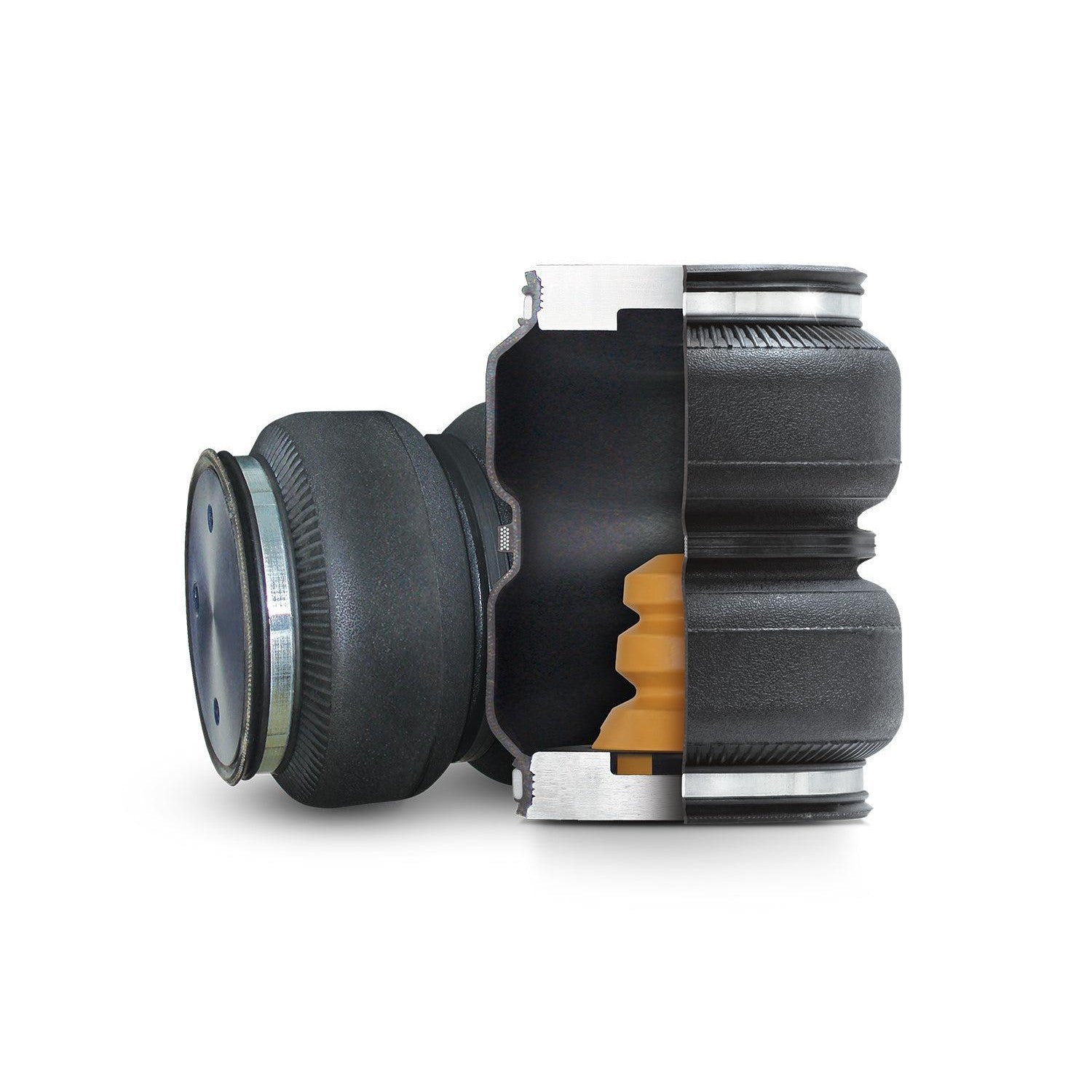 2011 - 2016 Powerstroke ALPHA HD Pro 2nd Gen On - Demand Air Springs with Wireless Controls Kit