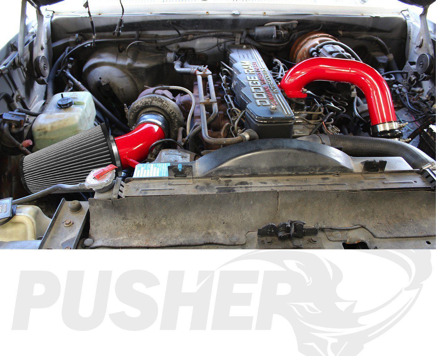 Hot Deal! 1991 - 1993 Dodge Ram 5.9L 12V Cummins Cold Air Intake System (PDC9193CAI)