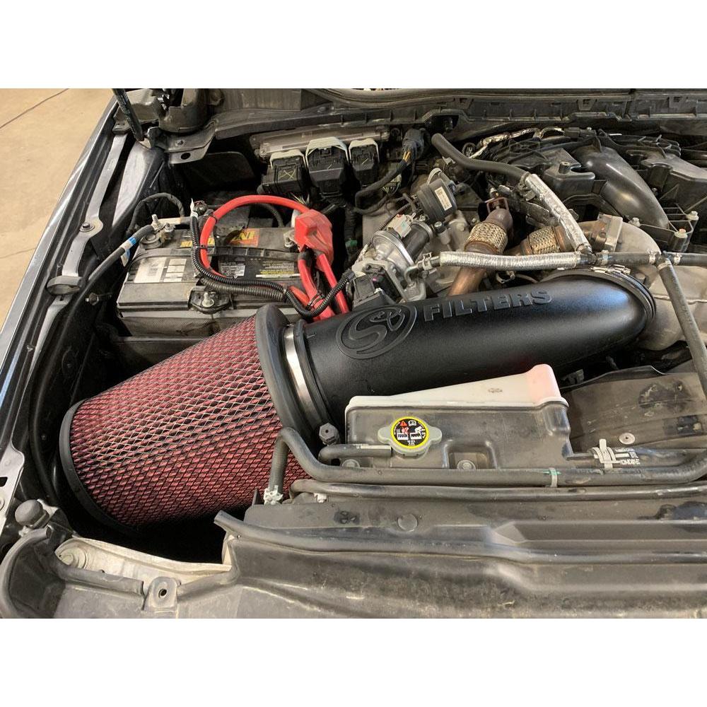 Get a Boost! 2017 - 2019 Ford F - 250/F - 350 6.7L Powerstroke Open Intake Kit (75 - 6001)