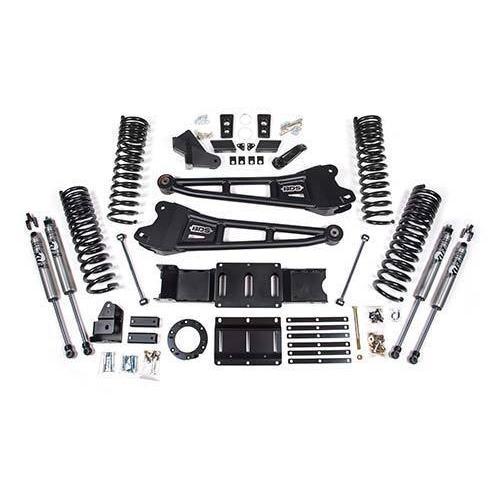 Get This 2019 - 2024 Dodge/Ram 2500 Cummins 6 Radius Arm Lift Kit with NX2 Shocks (BDS1680H)