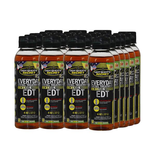 Hot Shot's Secret Everyday Diesel Treatment - Boost Fuel Economy & Performance for All Diesel Engines (HSSEDT04)