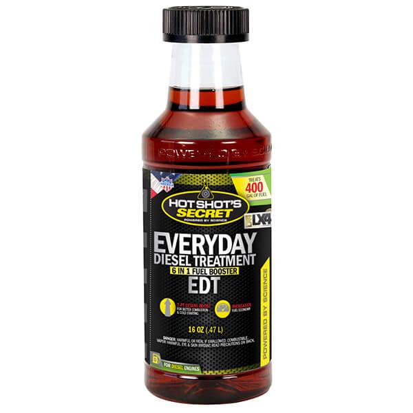 Hot Shot's Secret Everyday Diesel Treatment - Boost Fuel Economy & Performance for All Diesel Engines (HSSEDT04)