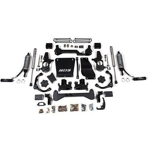 2001 - 2010 Duramax 4.5' Adjustable Coilover Lift Kit (BDS740FDSC)