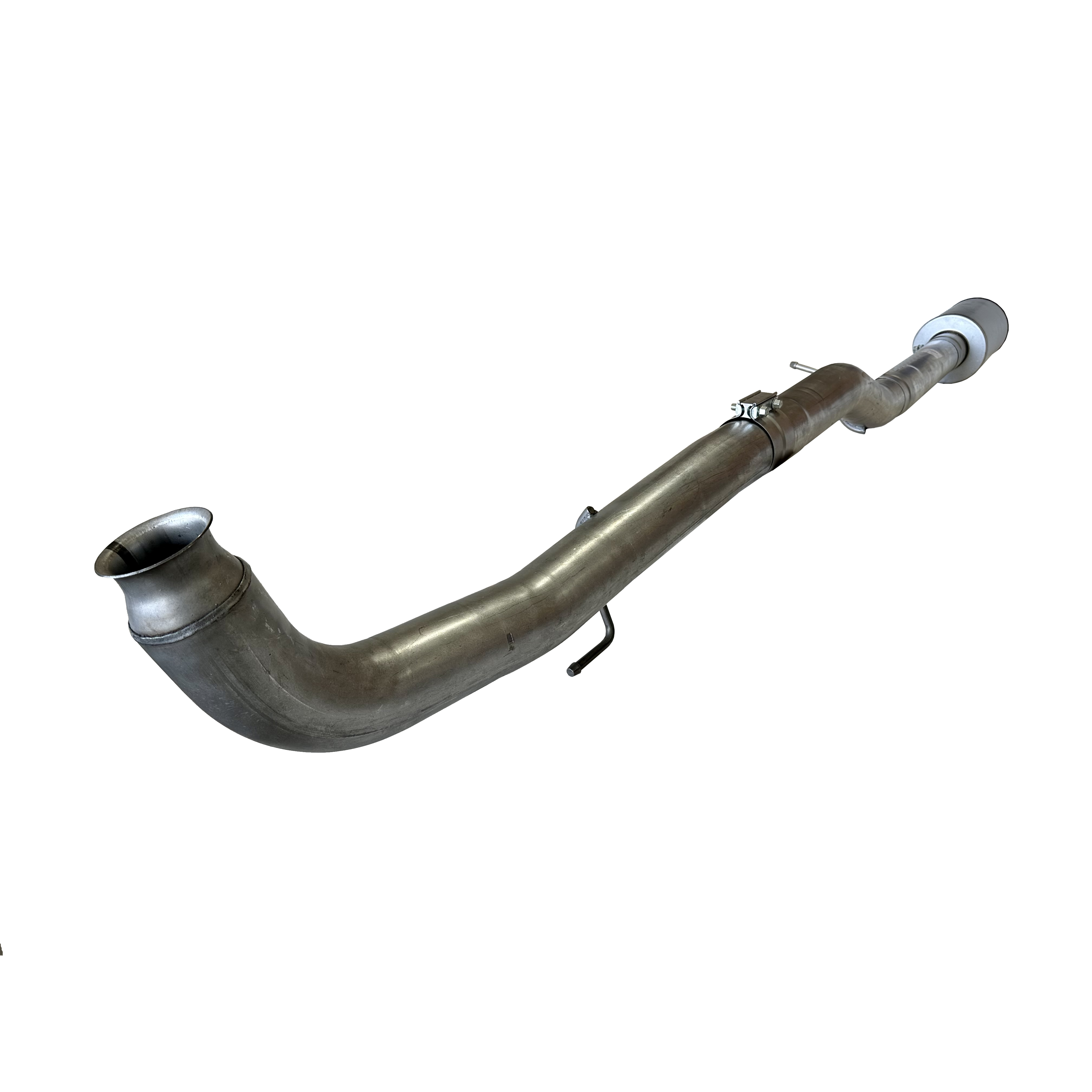 2011 - 2015 GM 6.6L Duramax 4' CAT & DPF Delete Kit with Muffler (FLO - 862M) - High - Performance Upgrade