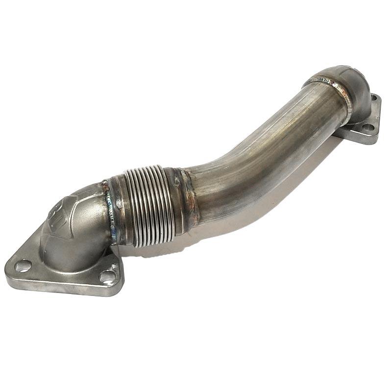 2001 - 2004 Duramax 6.6L LB7 Passenger Side Up Pipe in 304 Stainless (BD1403802)