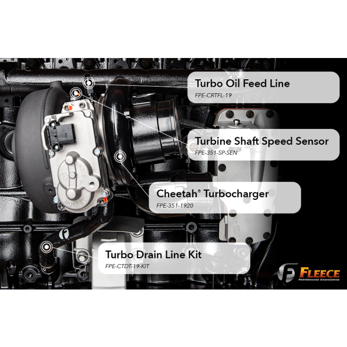 2019 - 2022 Dodge Ram 6.7L Cummins Cheetah Turbocharger - Exclusive Tech, 2 - Year Warranty