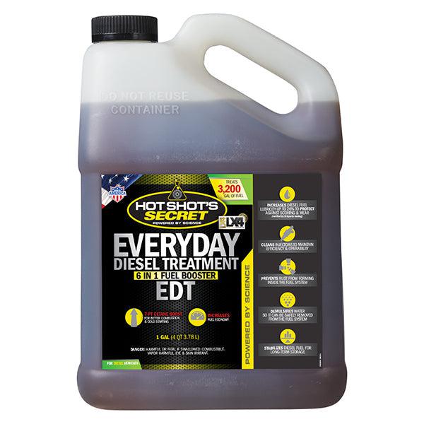 Hot Shot's Secret Everyday Diesel Treatment - Boost Fuel Economy & Performance for All Diesel Engines (HSSEDT04)