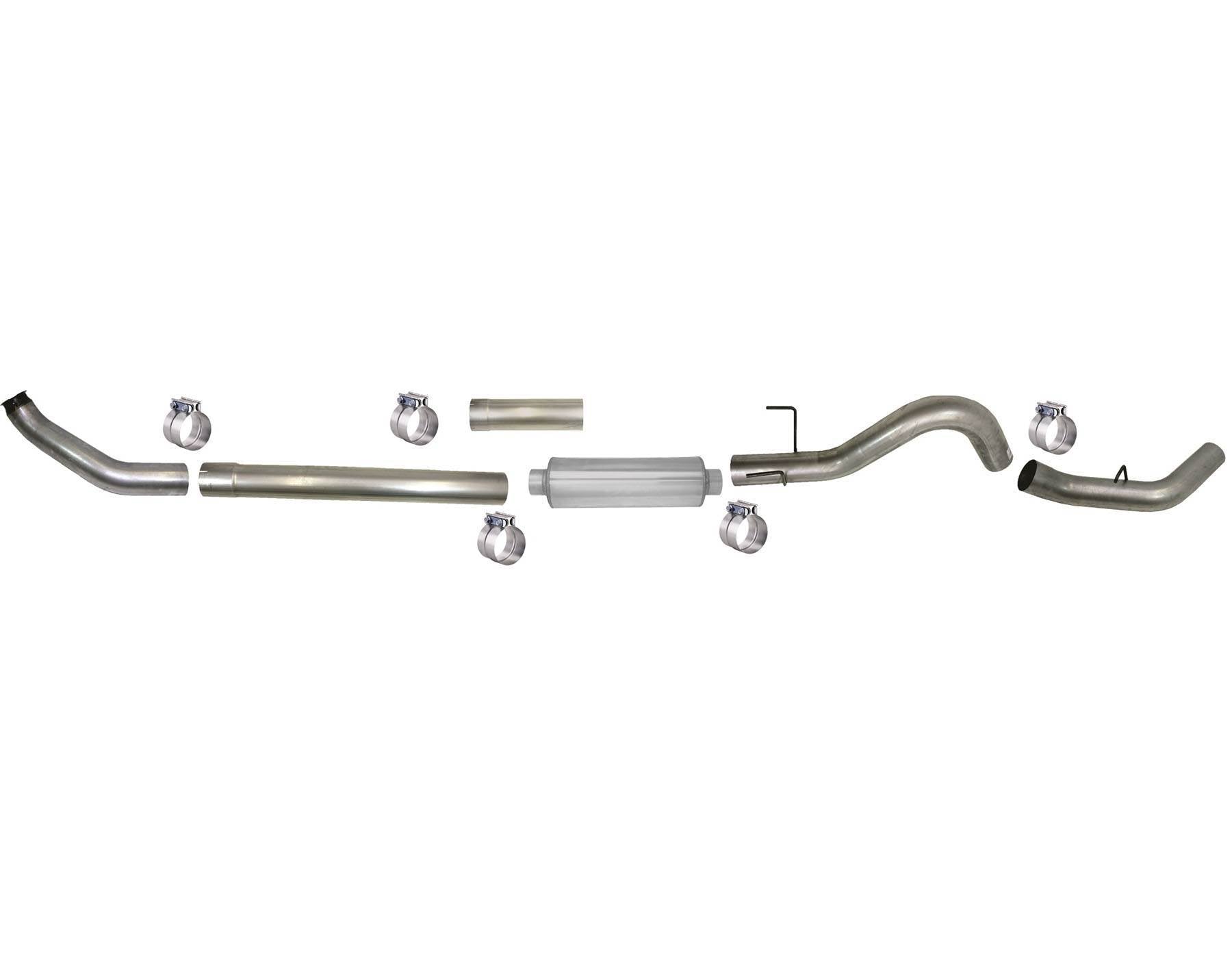 2010 - 2012 Dodge Ram 2500/3500 6.7L Cummins: FLO - 1848 Turbo Back Exhaust System w/ Muffler