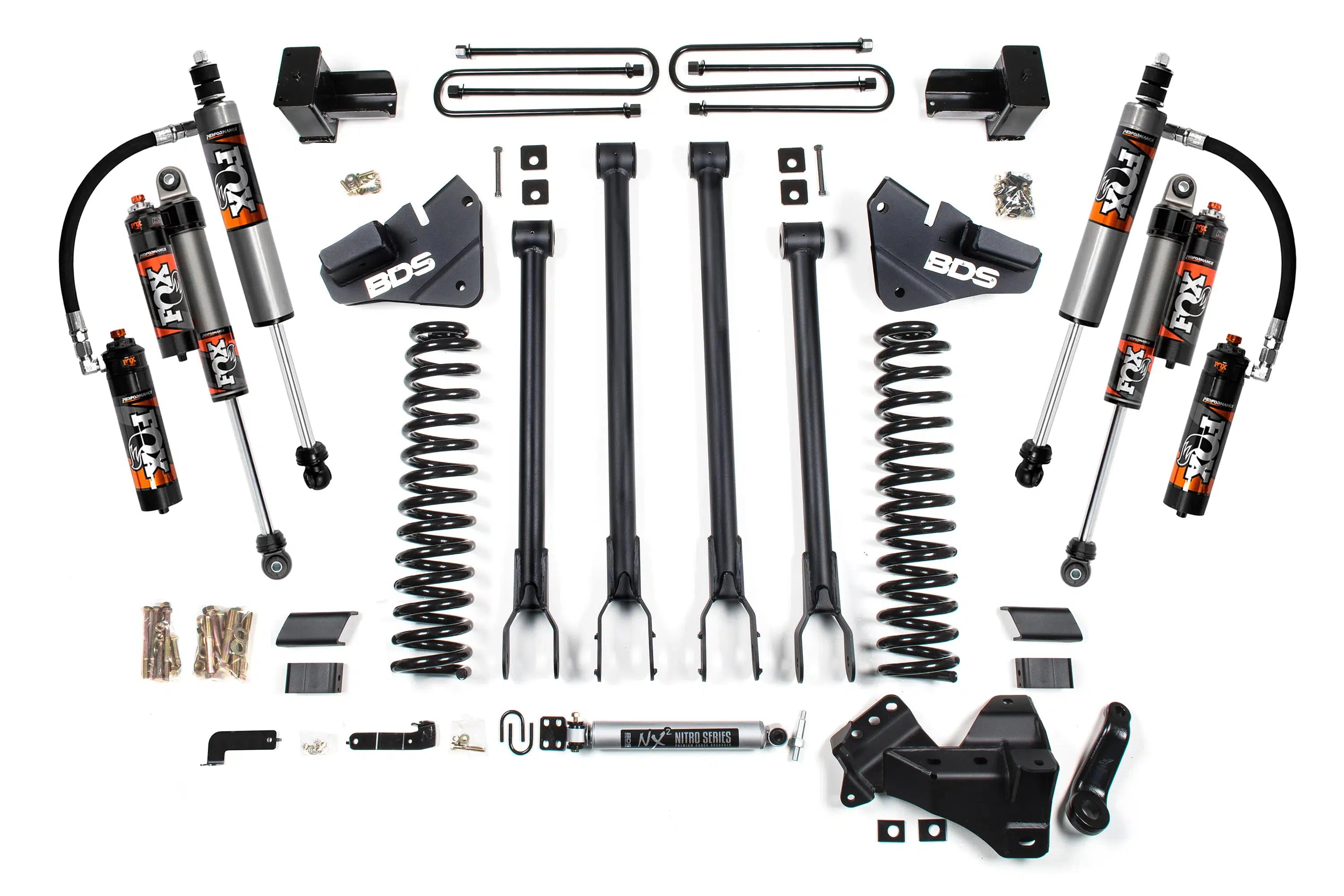 2020 - 2022 Ford F250/F350 Powerstroke 4 - Link Suspension Lift Kit (BDS1567H) - Upgrade Now!