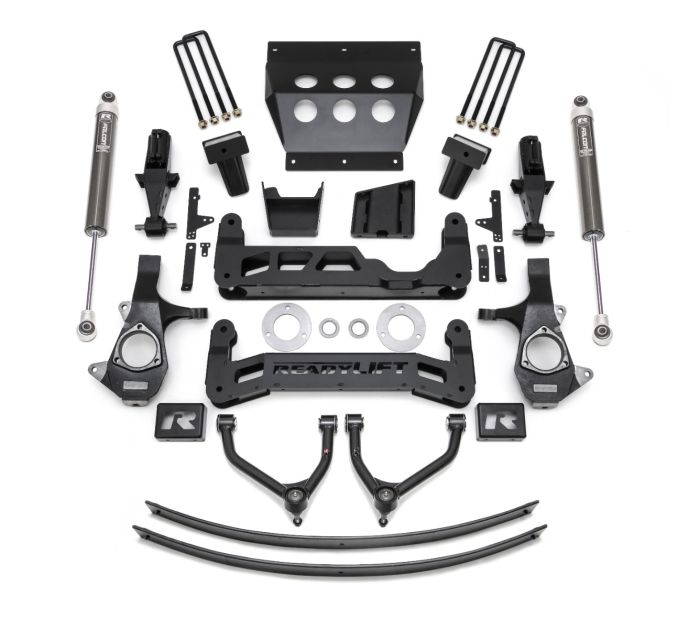 2014 - 2016 GMC/Chevrolet 1500 Heavy - Duty 9 - Inch Lift Kit w/Cast Steel Suspension (44 - 34910)