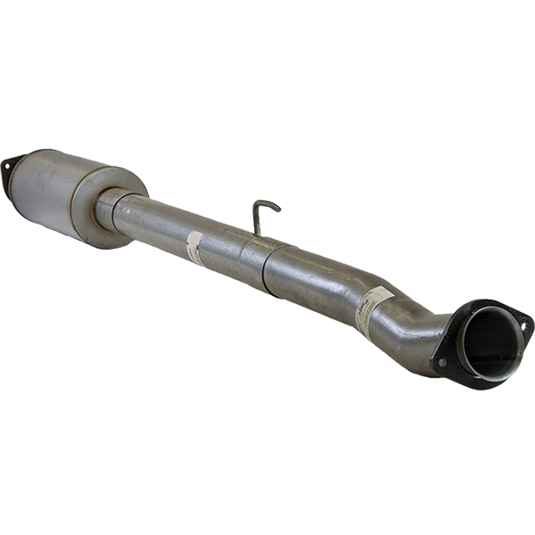 2011 - 2018 Ford F - 250/F - 350 Super Duty 6.7L Powerstroke: 4' Cat & DPF Delete Pipe w/ Muffler (FLO - 857M) - Performance Upgrade