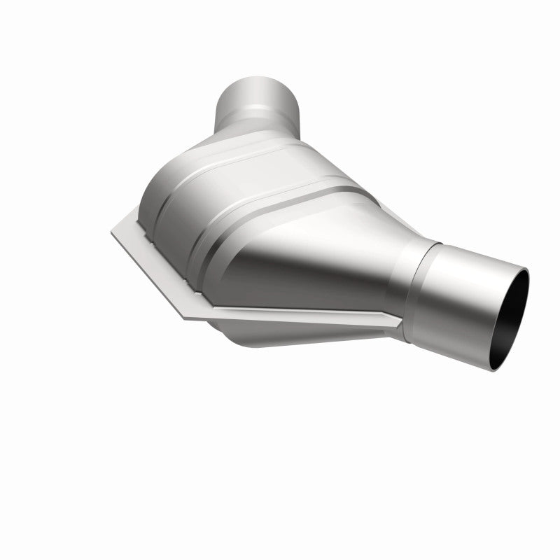 MagnaFlow 2.25 inch Angled Universal Catalytic Converter - Great Fit for Many Cars