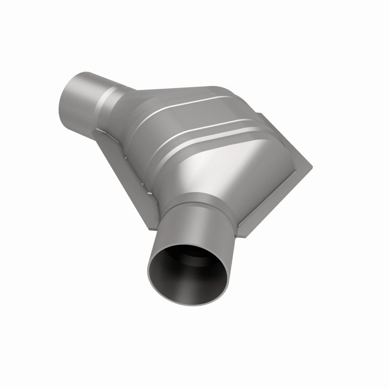 MagnaFlow 2.25 inch Angled Universal Catalytic Converter - Great Fit for Many Cars