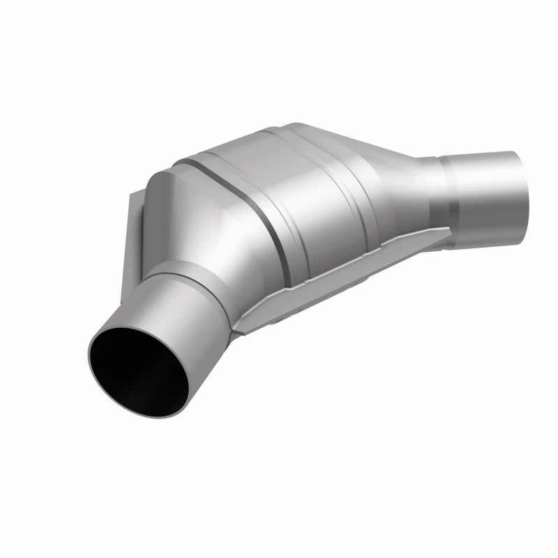 Hot Deal! MagnaFlow 2-inch Angled Universal Catalytic Converter for PC2 Front