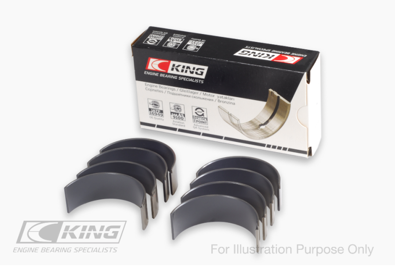 Hot Deal: King High - Performance Rod Bearing Set for 2007 - 2009 Mazdaspeed 3 L3 - VDT MZR DISI (t) Duratec (STD Size)